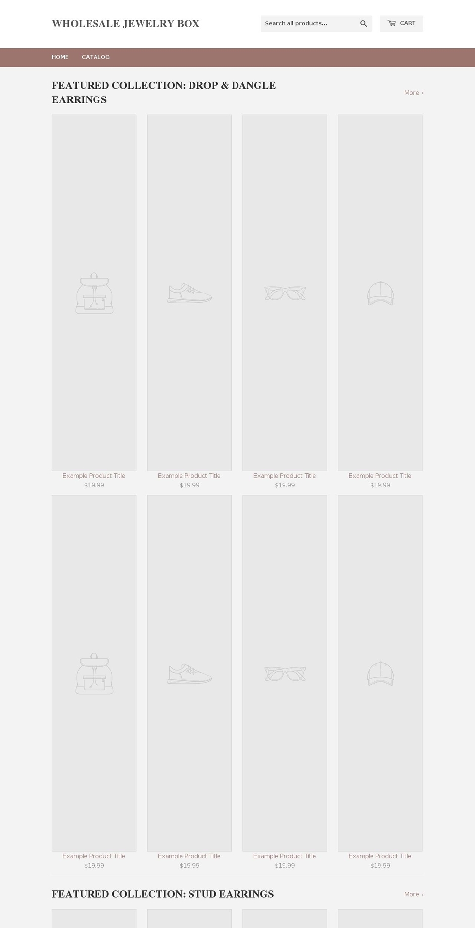 jewelryexcess.com — Shopify storefront screenshot