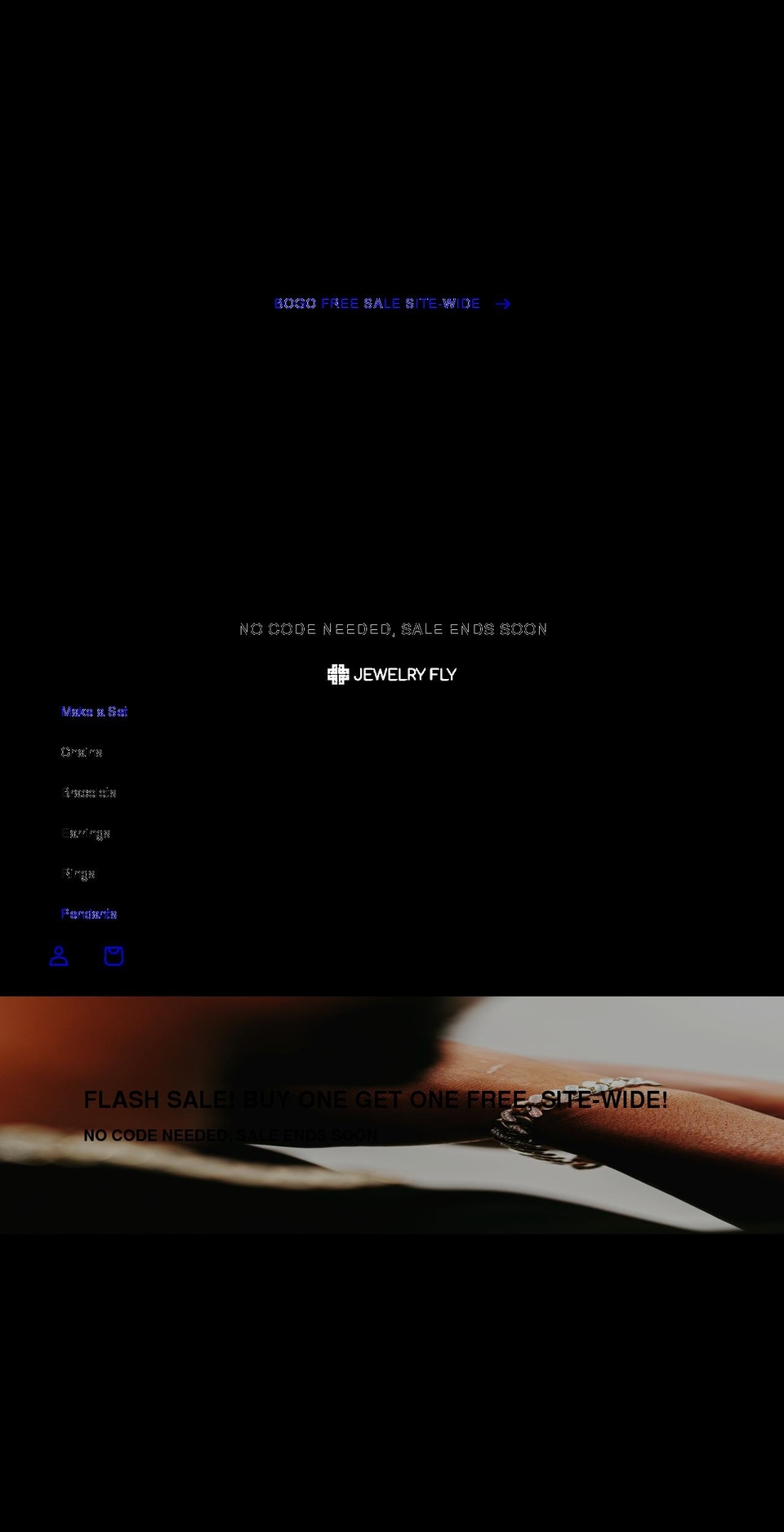 jewelryfly.com shopify website screenshot