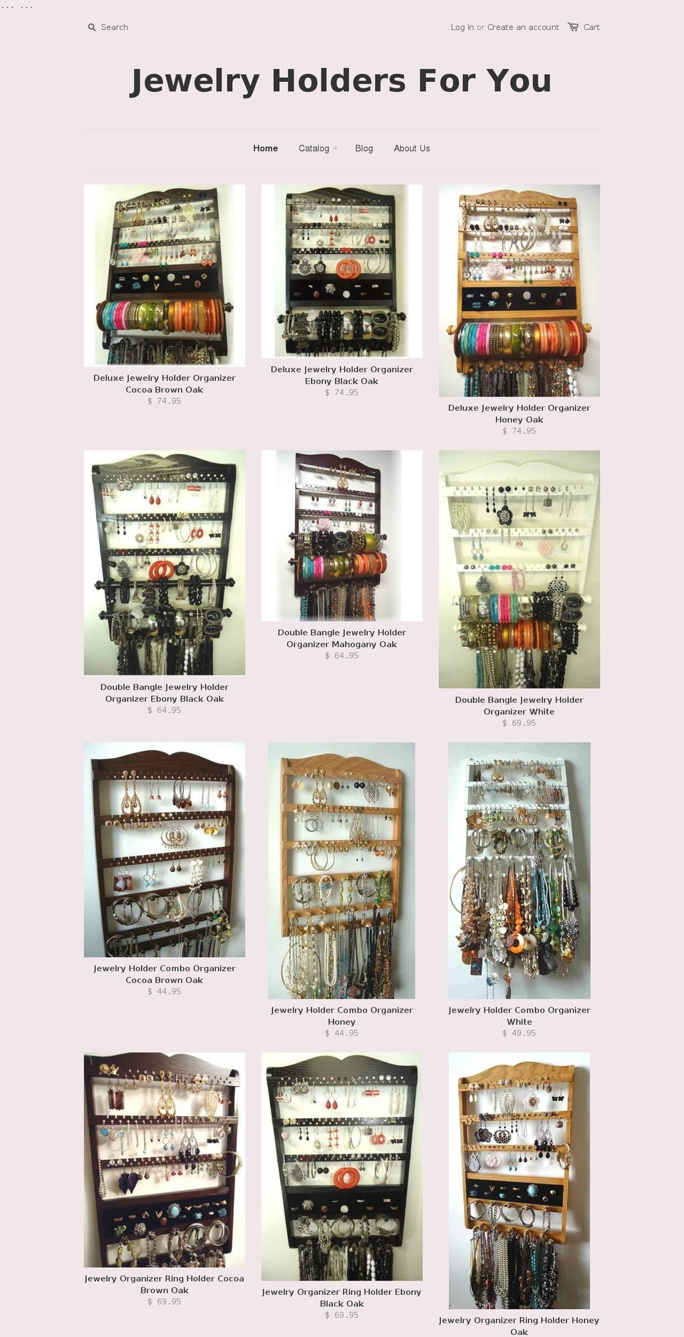 jewelryholdersforyou.com shopify website screenshot