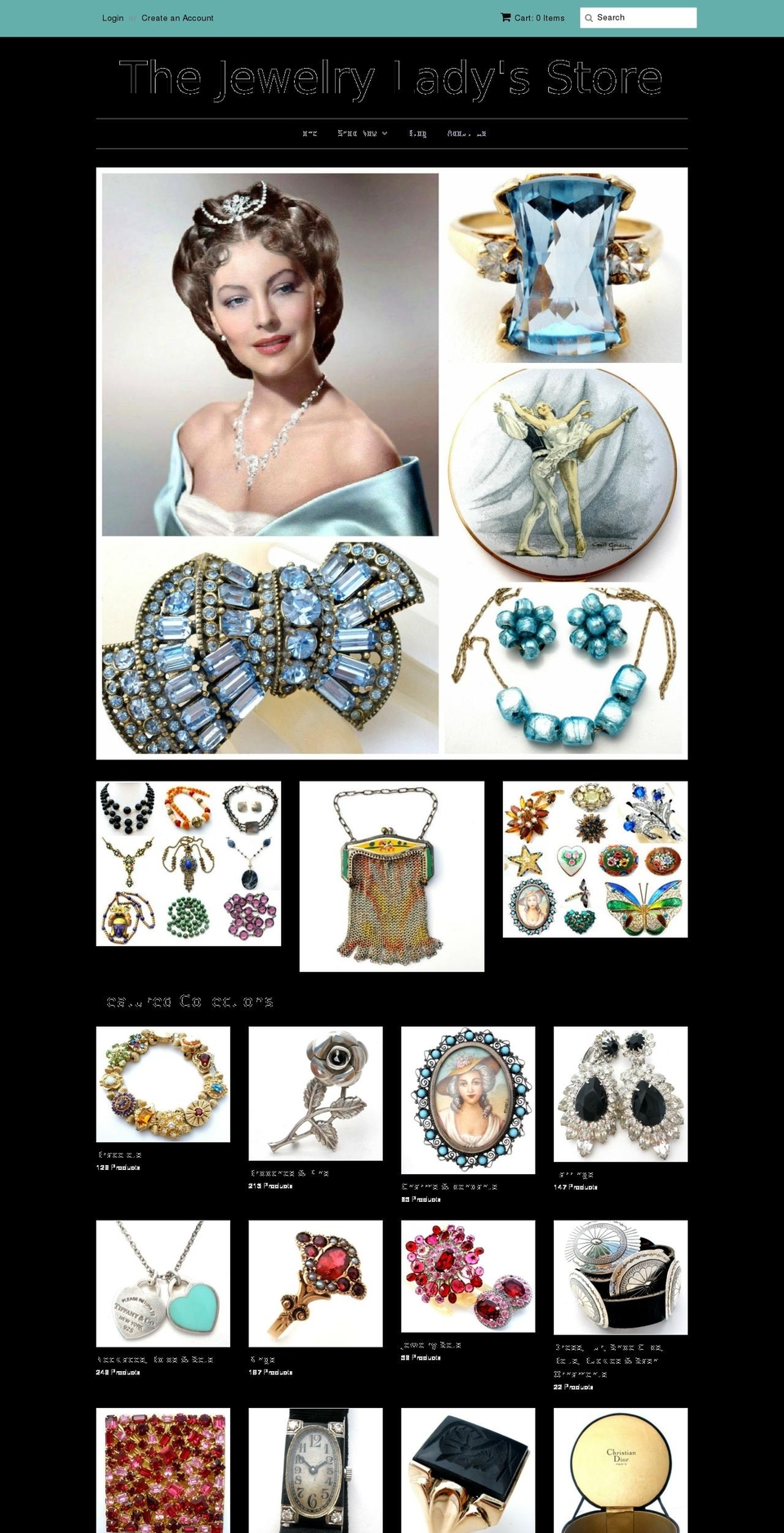 jewelryladysstore.net shopify website screenshot