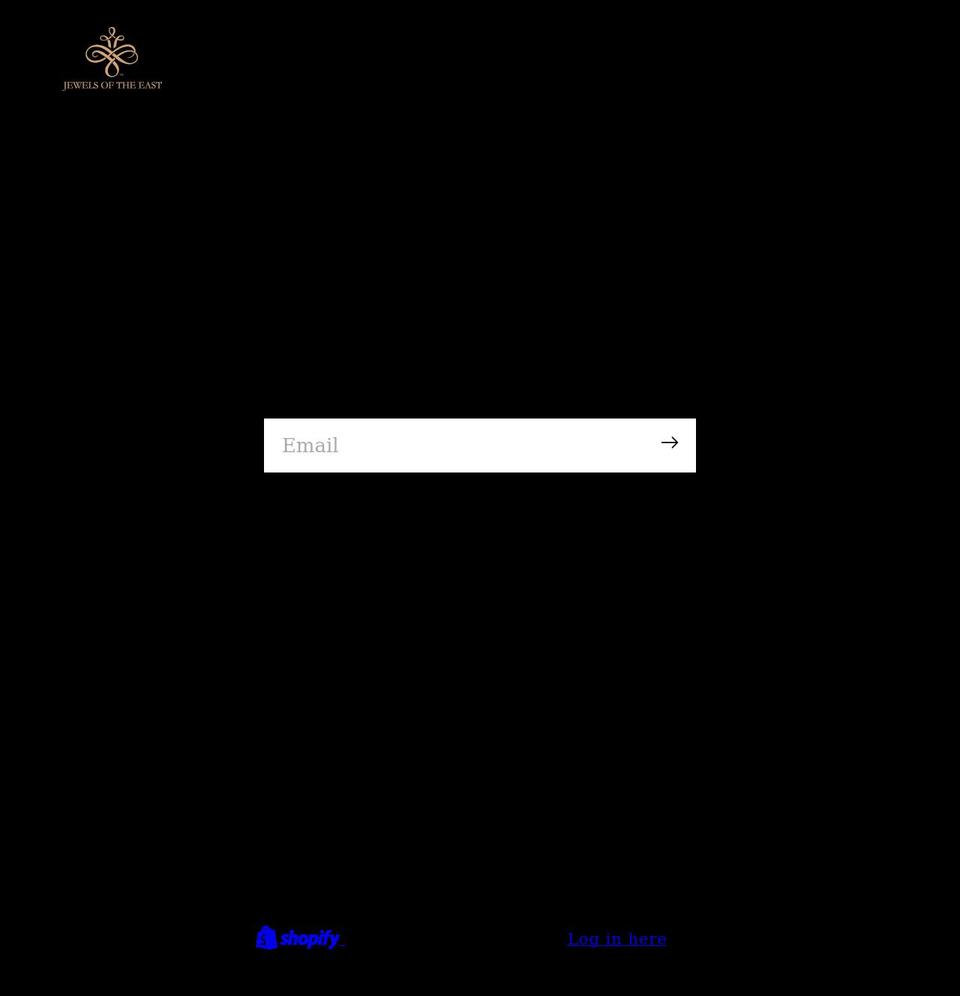 jewelsoftheeast.com shopify website screenshot