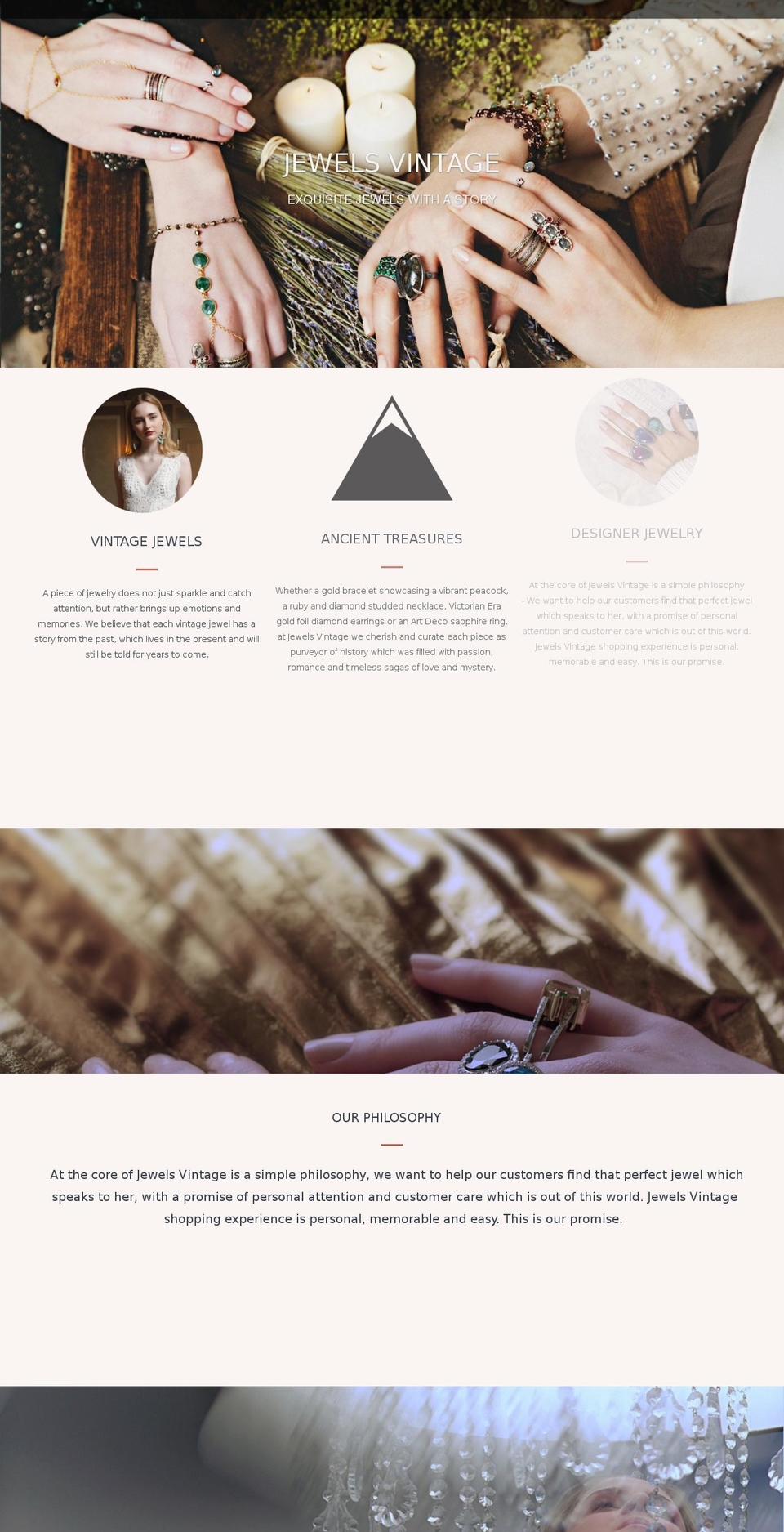 jewelsvintage.com shopify website screenshot