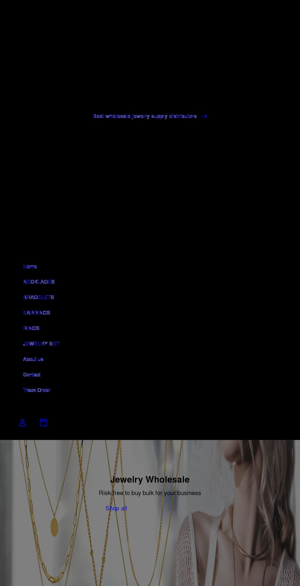 jewelswholesaler.com shopify website screenshot