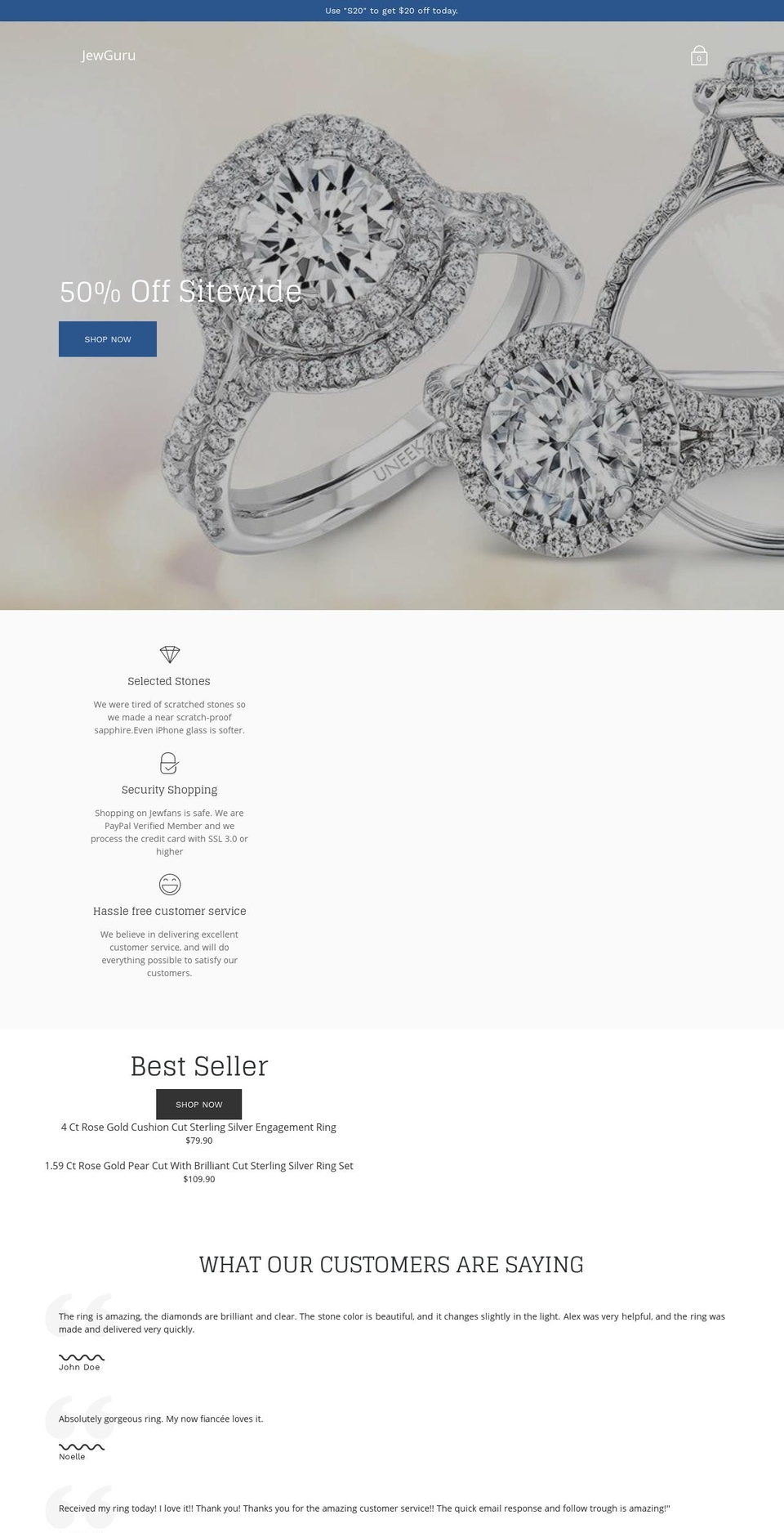 jewguru.com — Shopify storefront screenshot