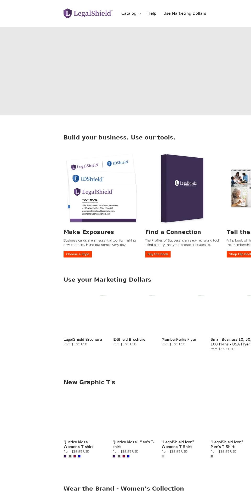 jfaonline.com — Shopify storefront screenshot