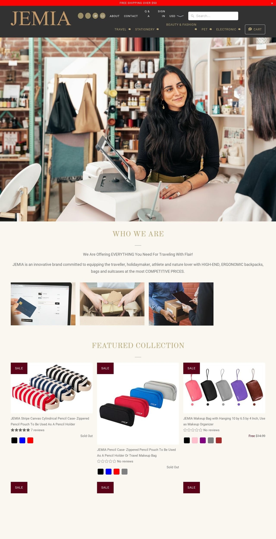 jft-1991.com shopify website screenshot