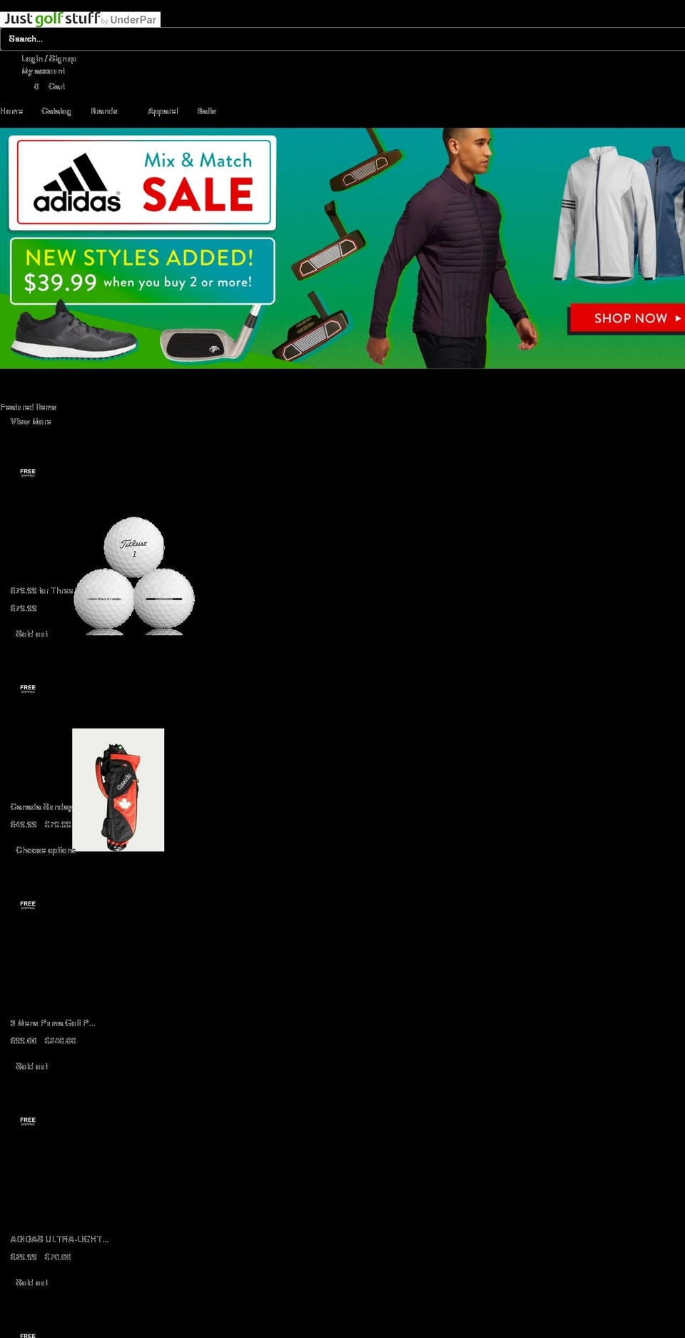 jgs-test-store.myshopify.com shopify website screenshot