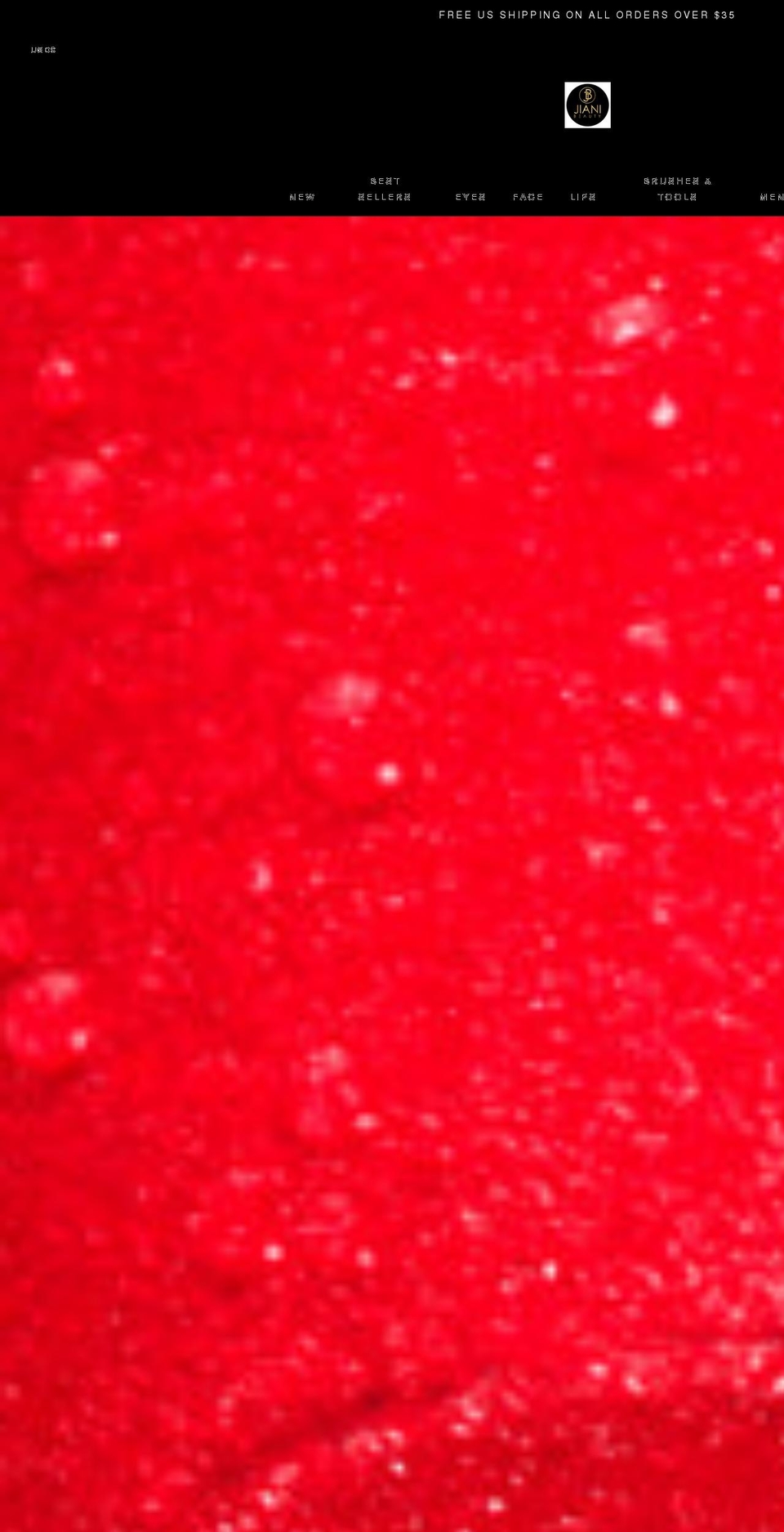 jianibeauty.com shopify website screenshot