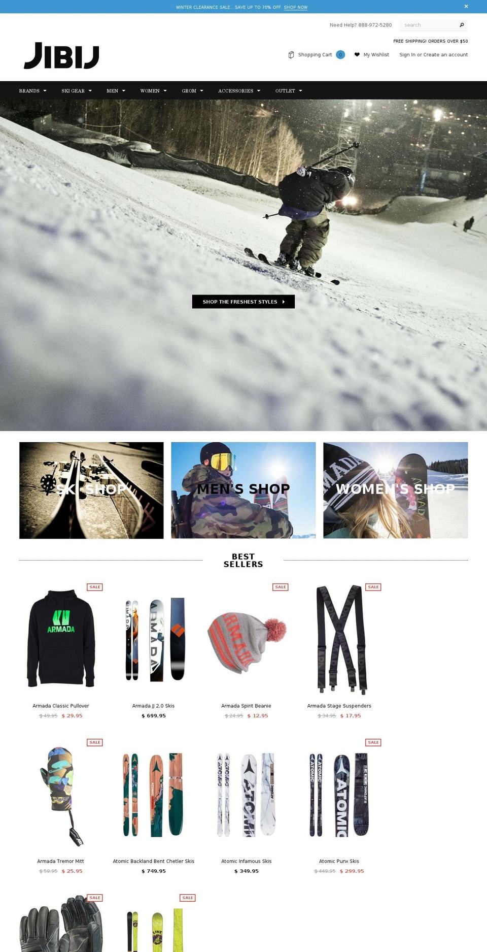 jibandride.com shopify website screenshot