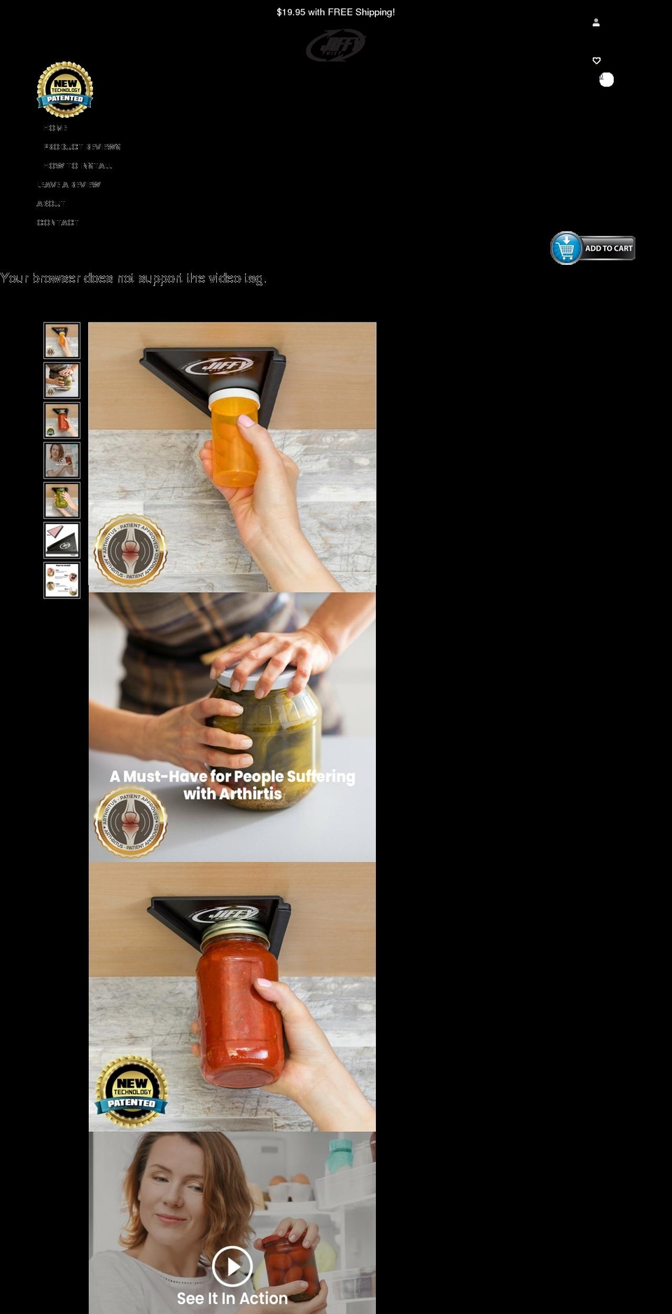 jiffytwist.com shopify website screenshot