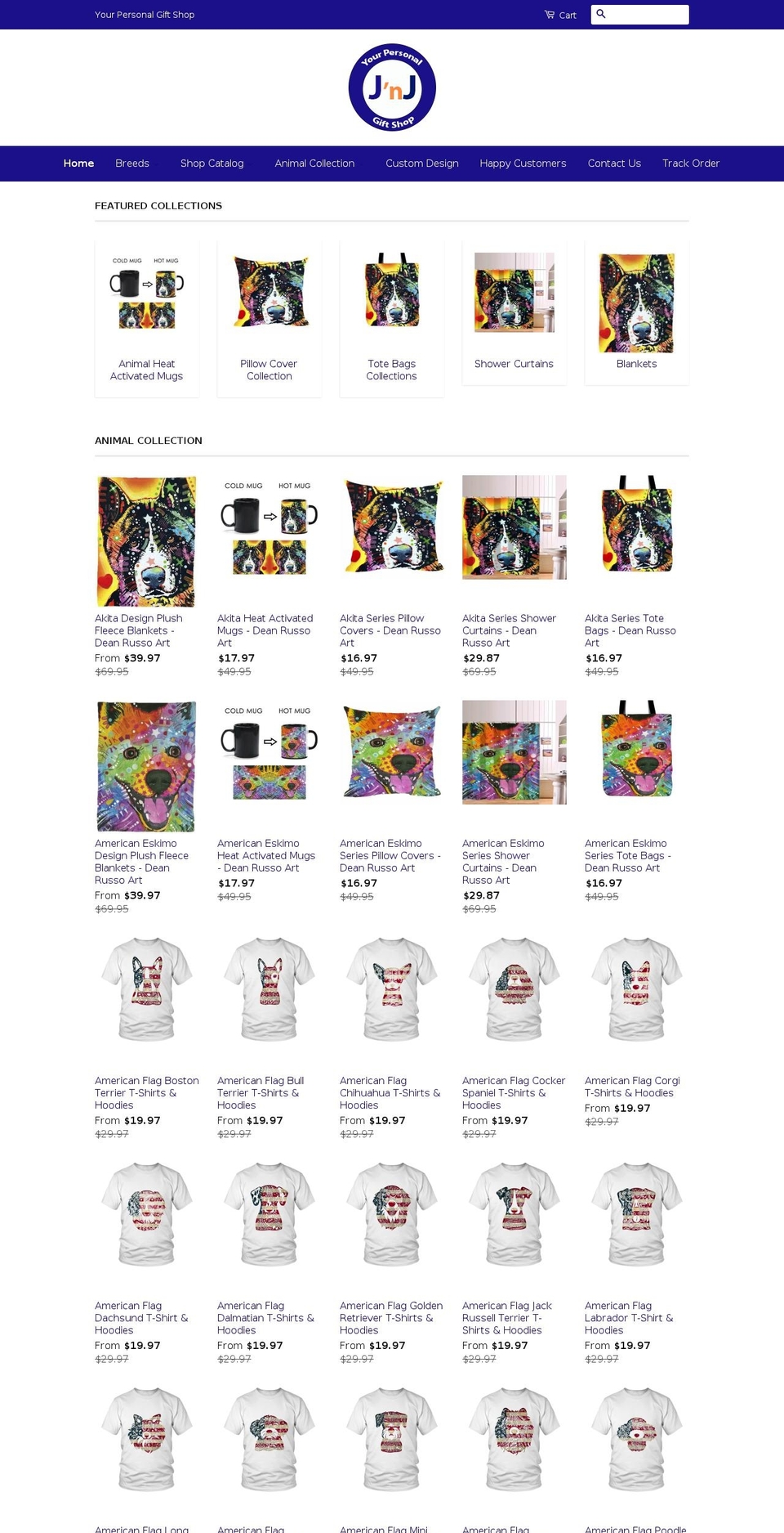 jillandjacks.com shopify website screenshot