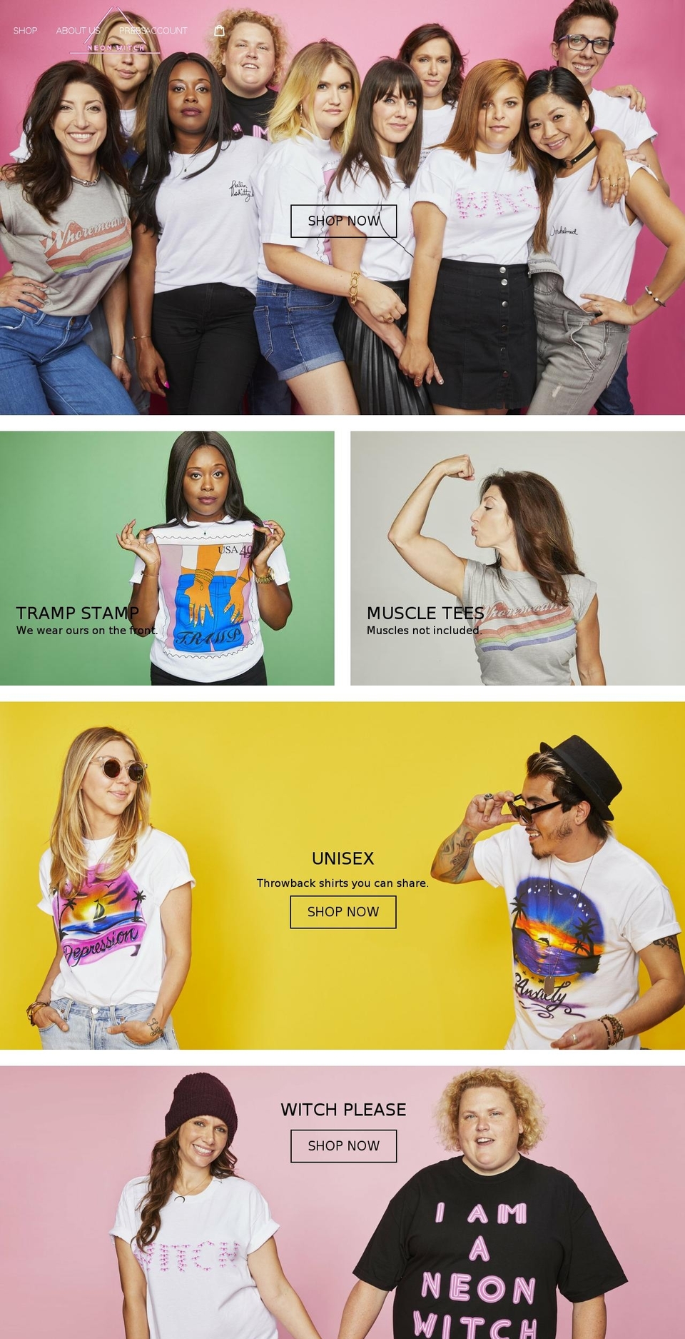 SEED \/\/ NEON WITCH V1.0 Shopify theme site example jillianbell.com
