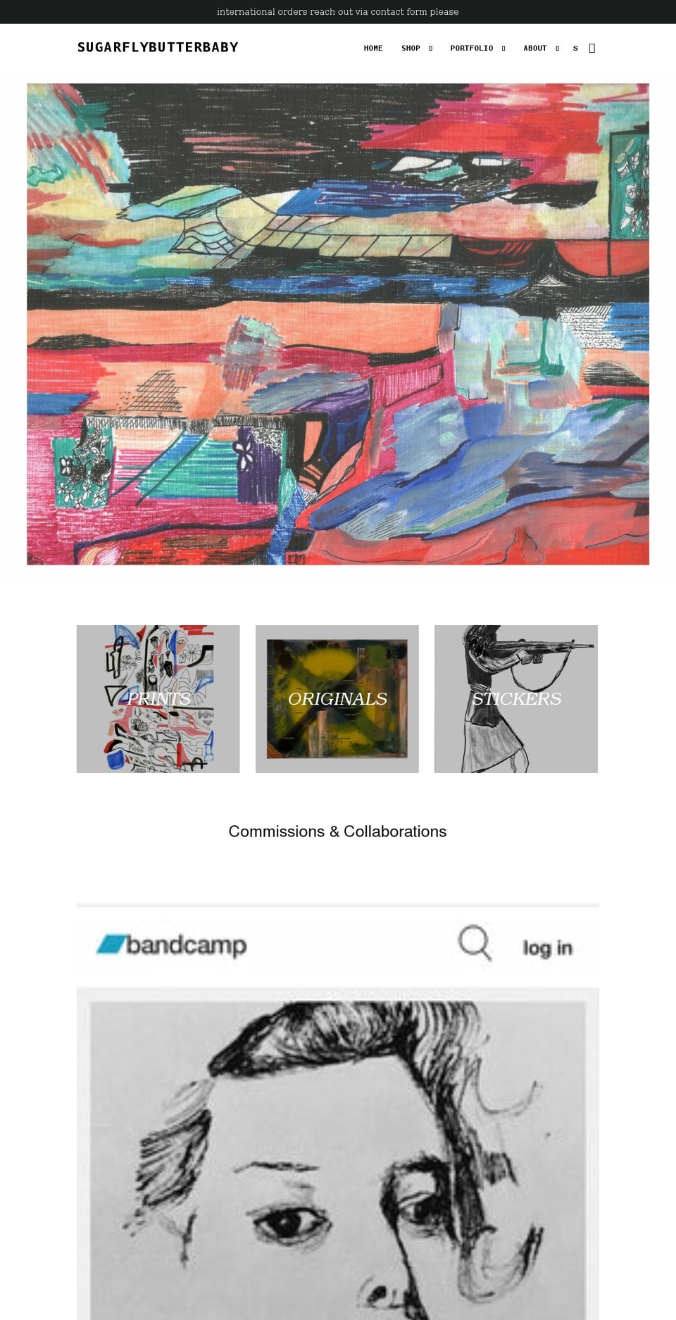 jillmcfarland.com shopify website screenshot