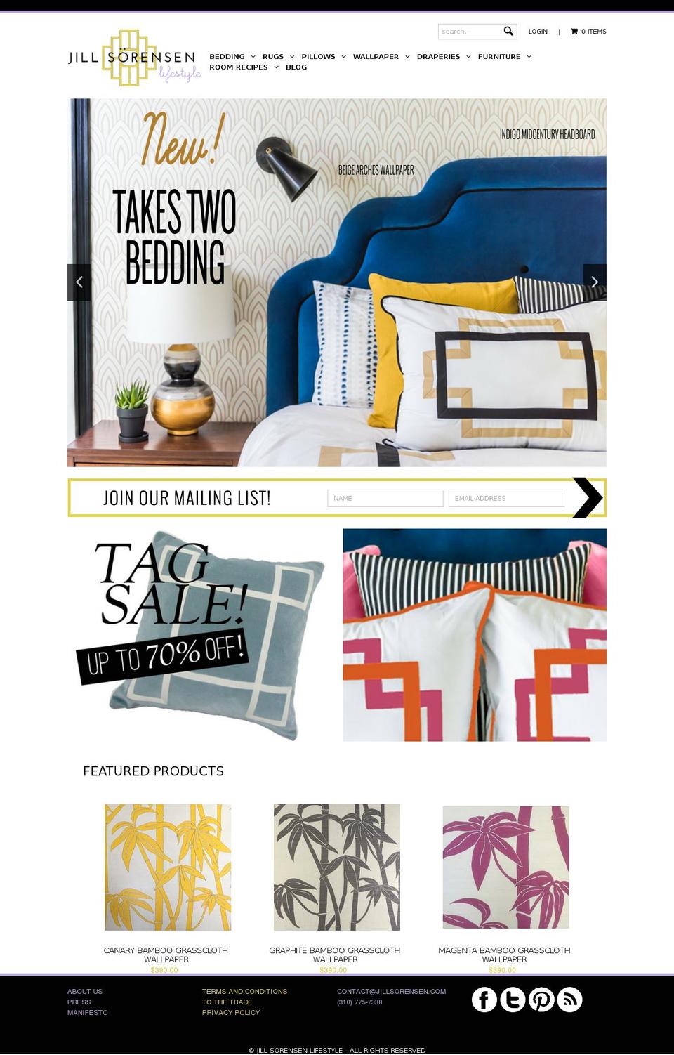 jillsorensenlifestyle.com shopify website screenshot