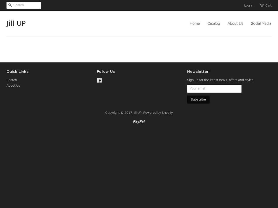 jillup.com shopify website screenshot
