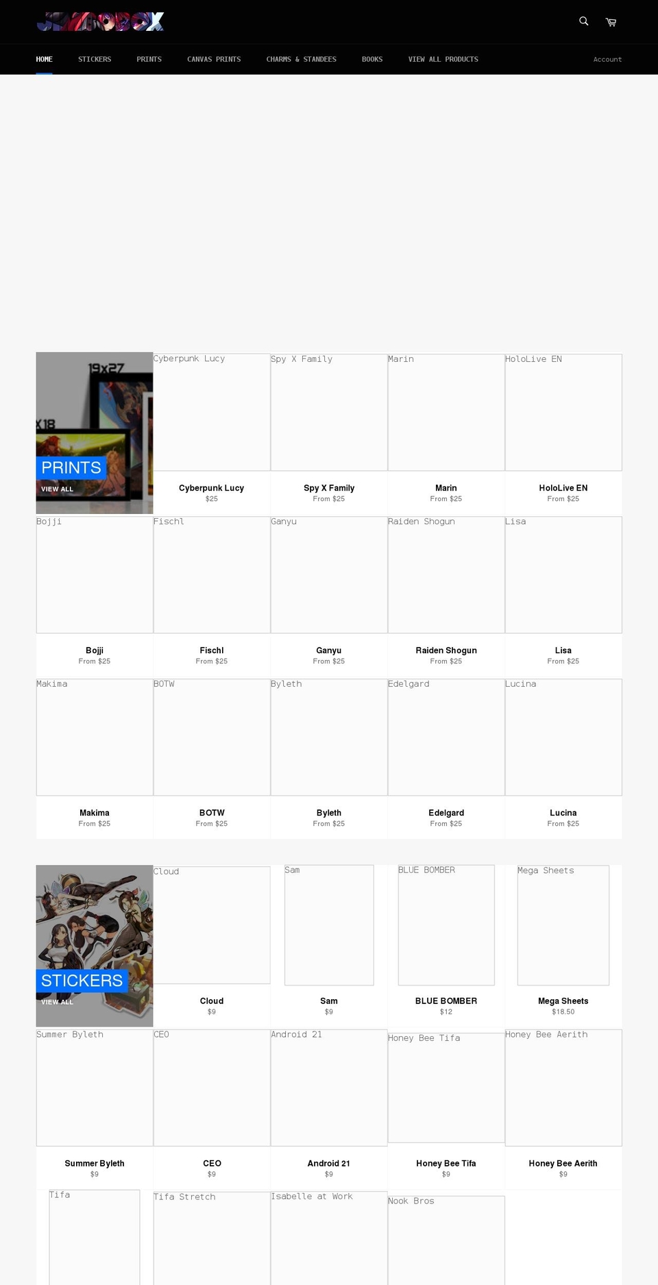 jimbobox.com shopify website screenshot