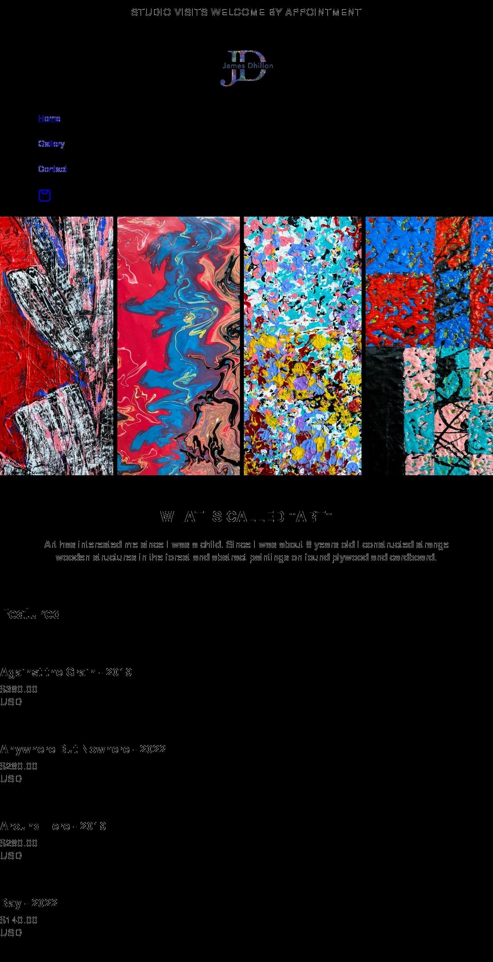 jimdhillon.com shopify website screenshot