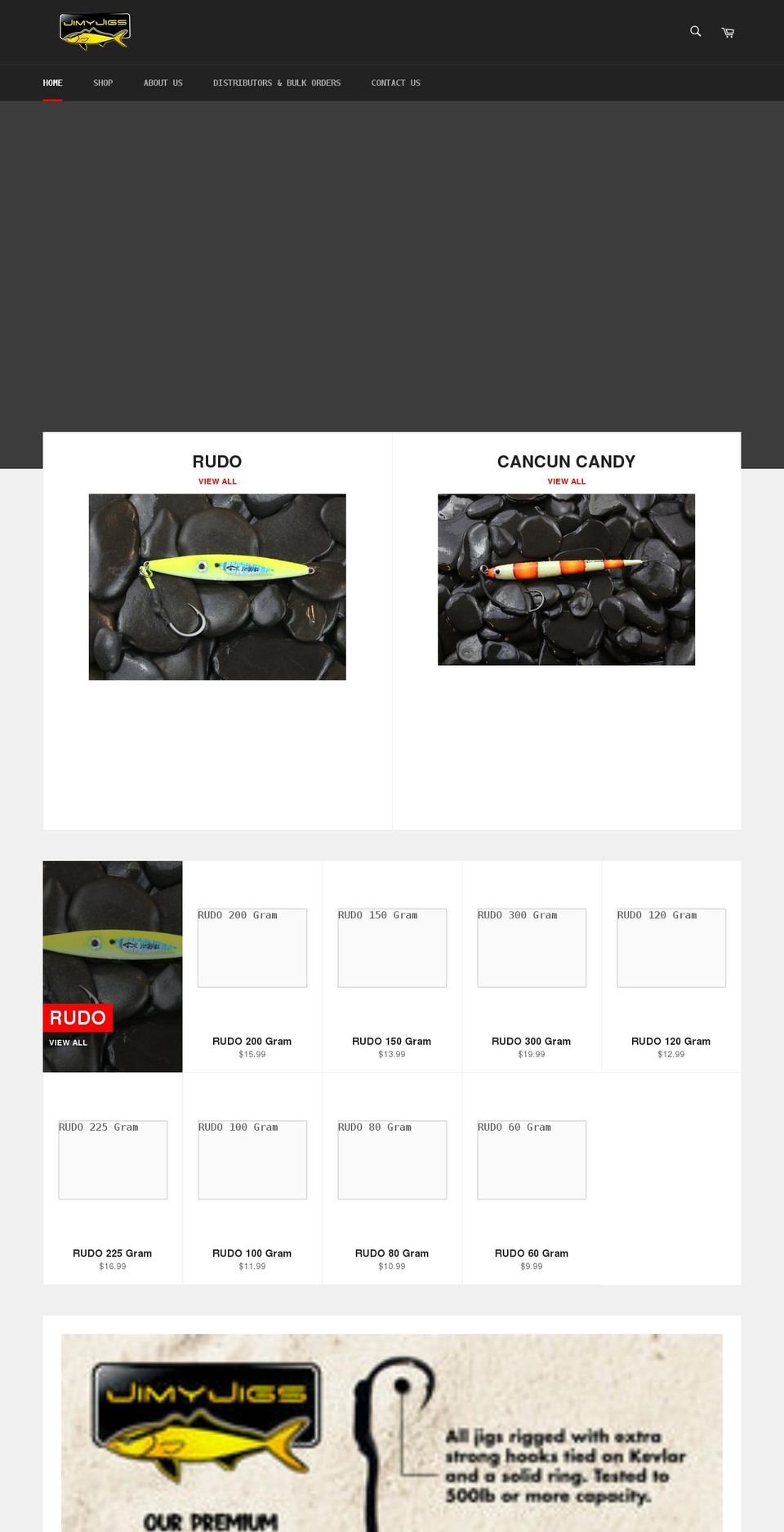 jimyjigs.com shopify website screenshot