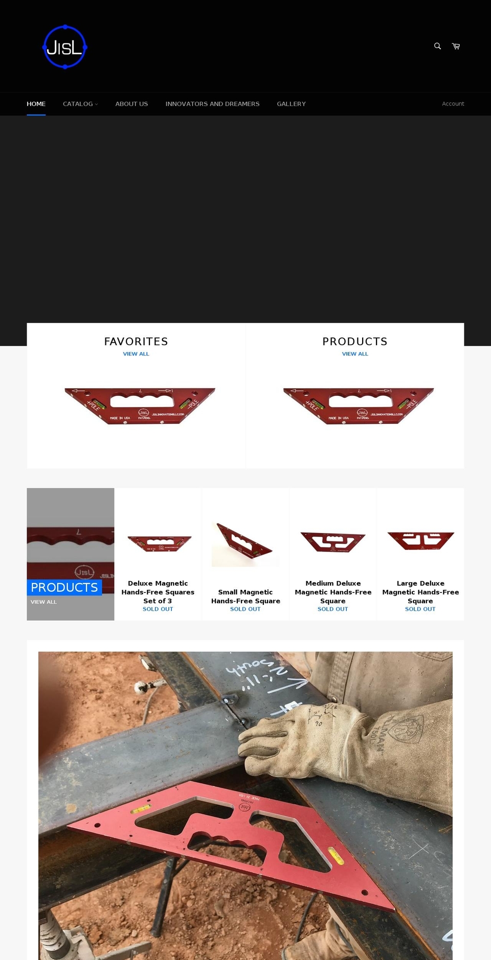 jislinnovation.com — Shopify storefront screenshot
