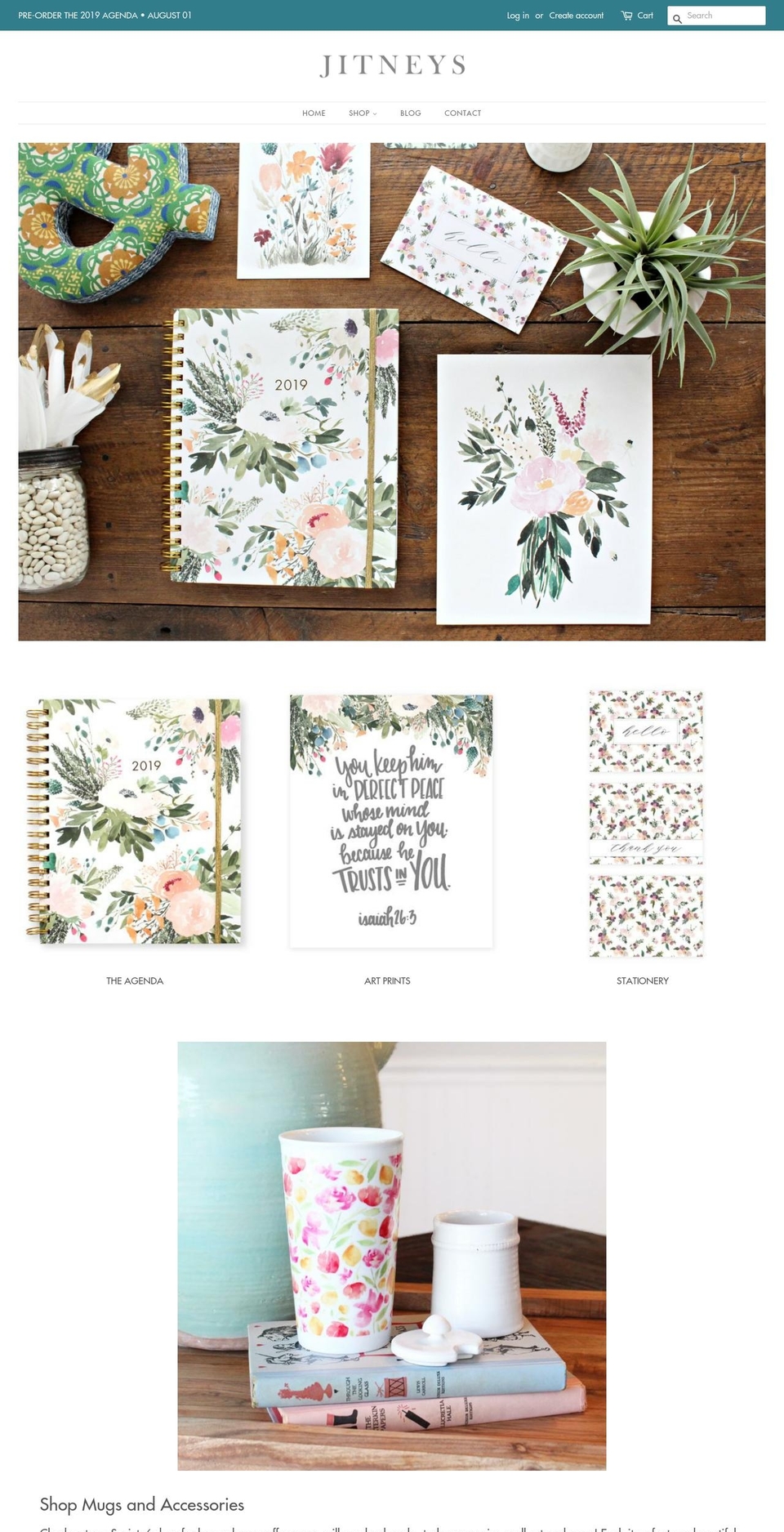 jitneysdesign.com — Shopify storefront screenshot