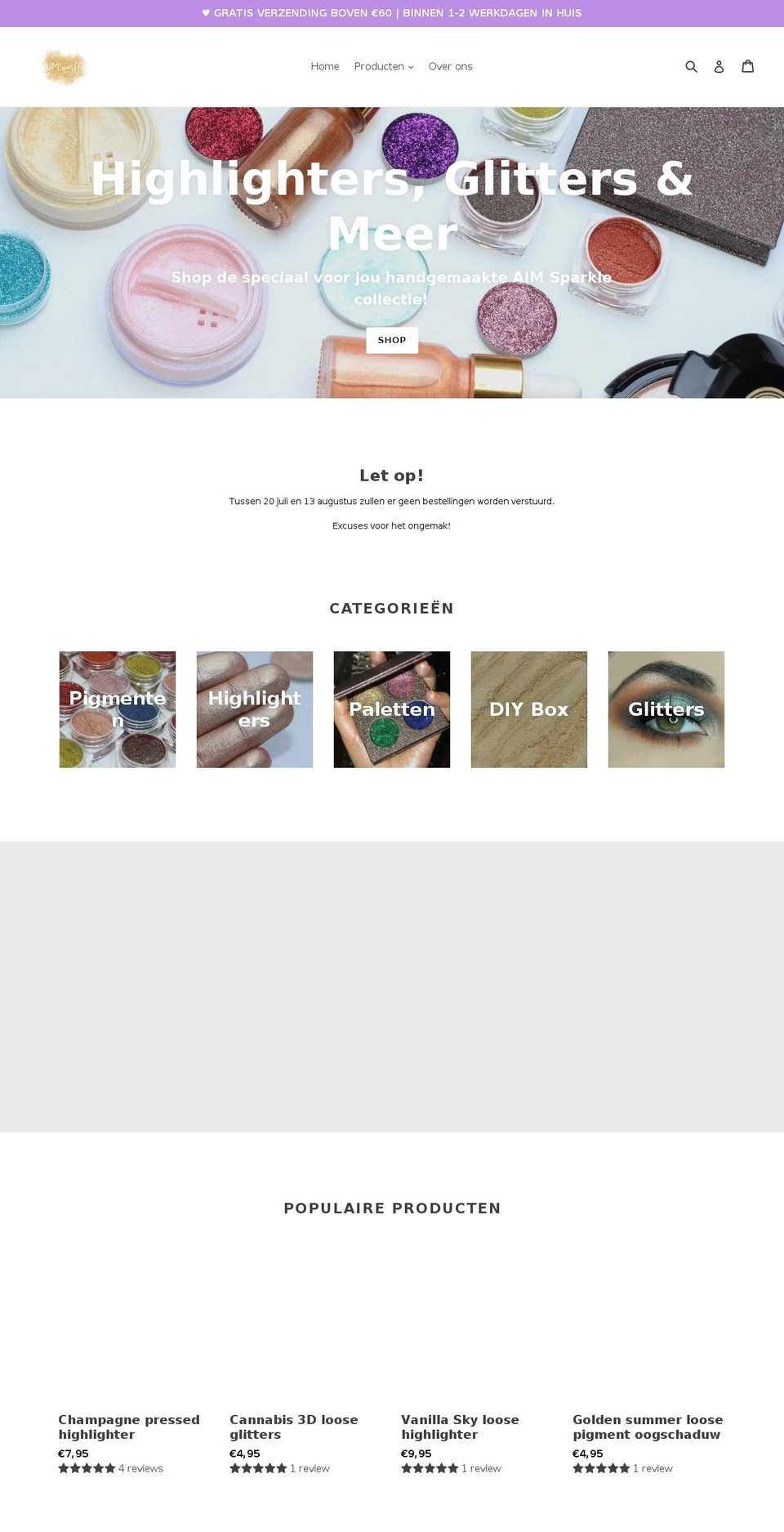 jittcosmetics.com — Shopify storefront screenshot