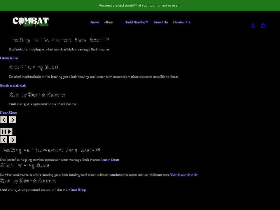 jiujitsuhairprobs.com shopify website screenshot