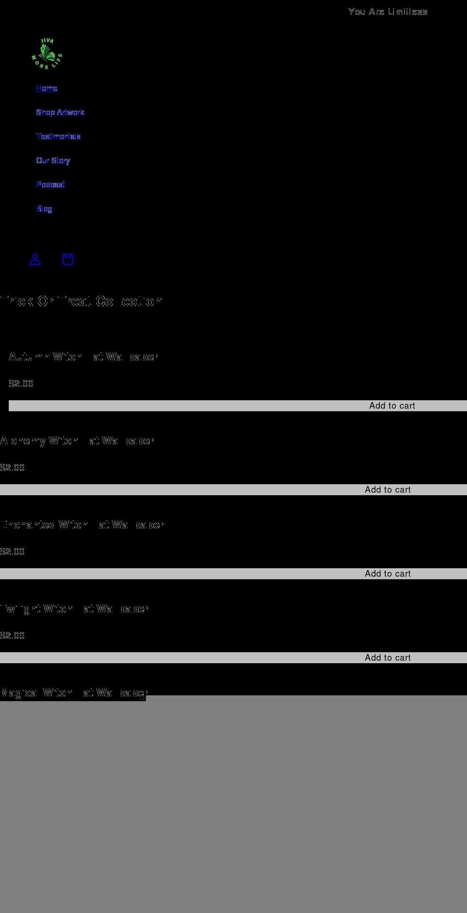 jivamorelife.com shopify website screenshot