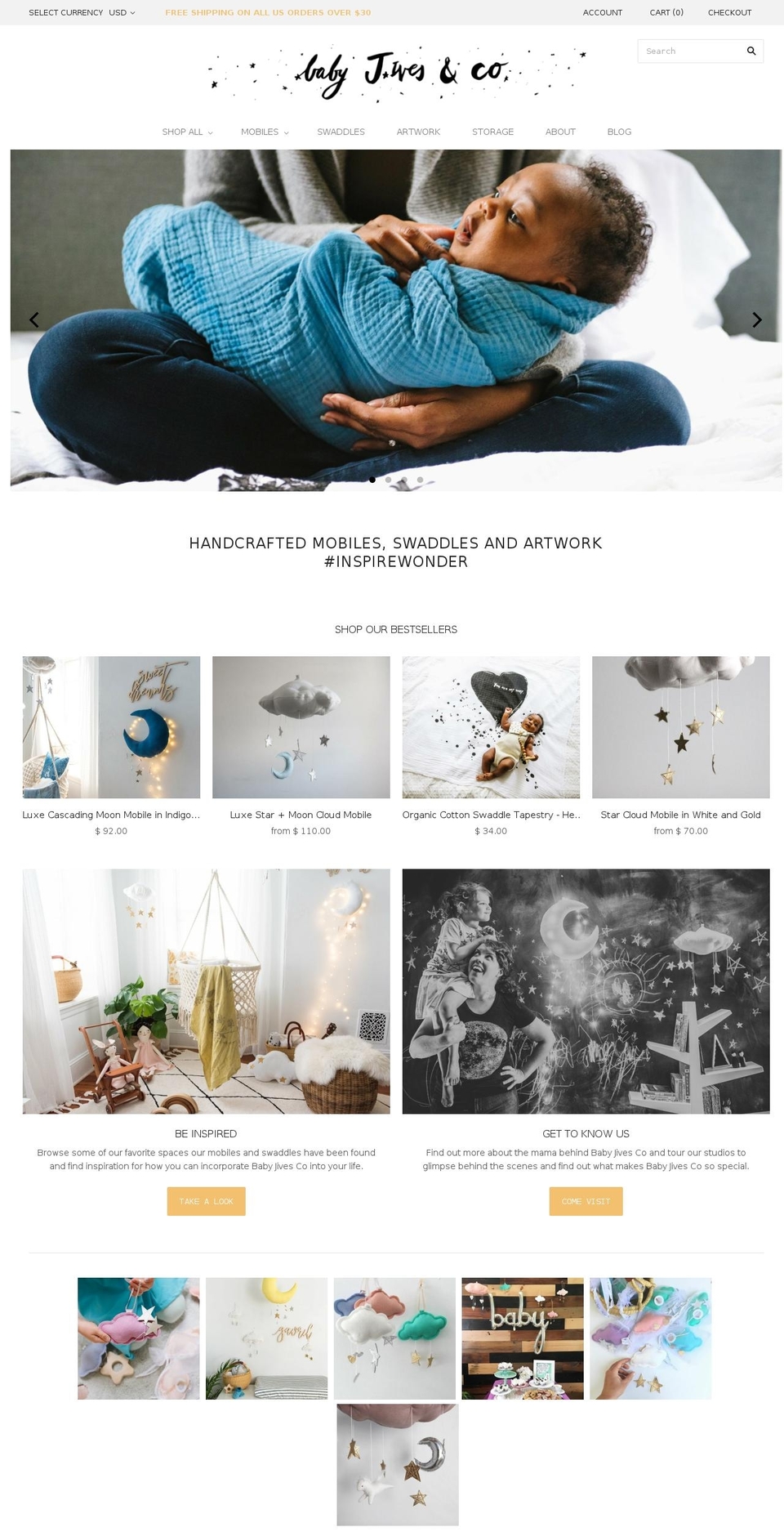 jivesandco.com shopify website screenshot