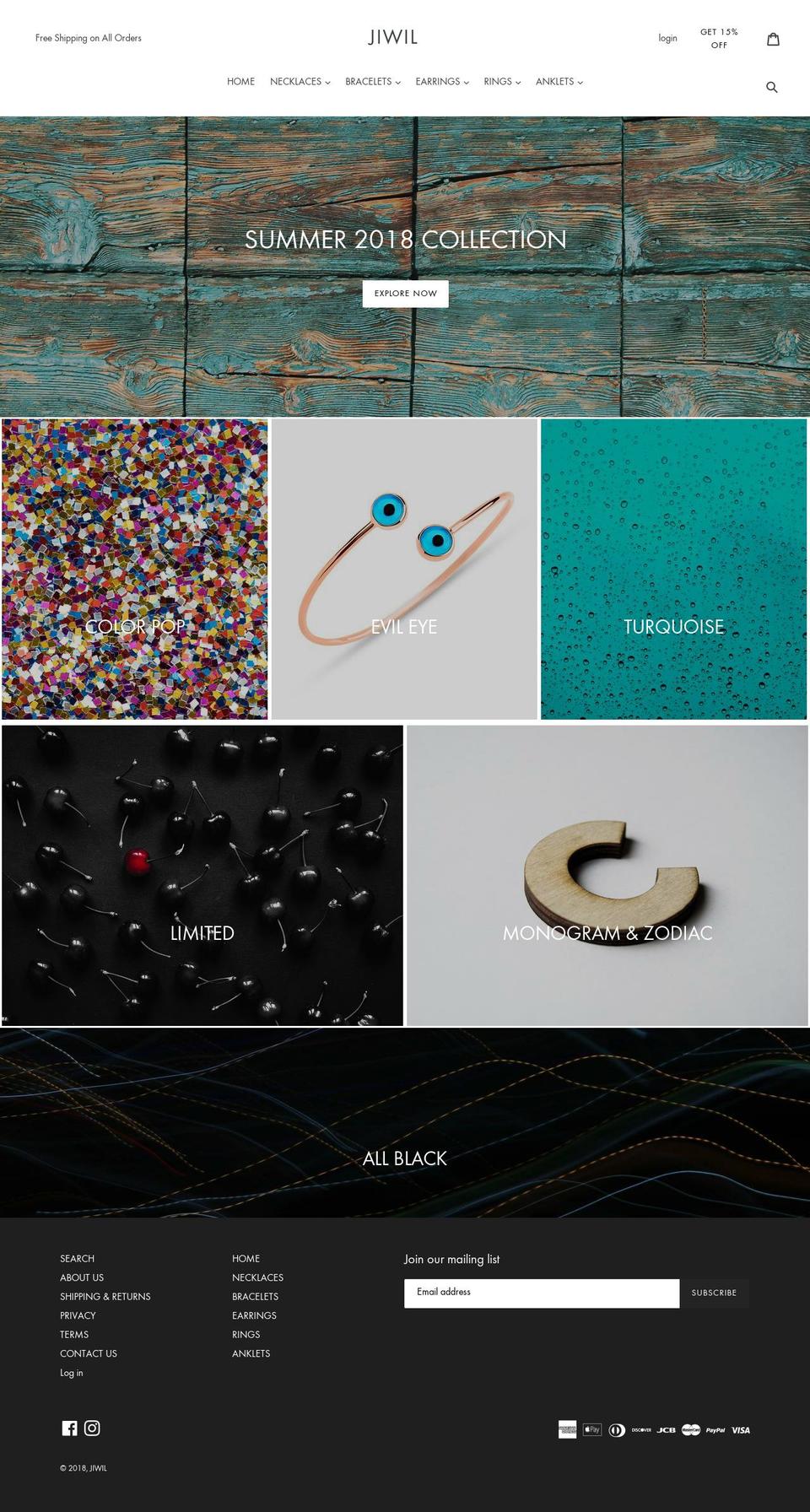 jiwil.com — Shopify storefront screenshot
