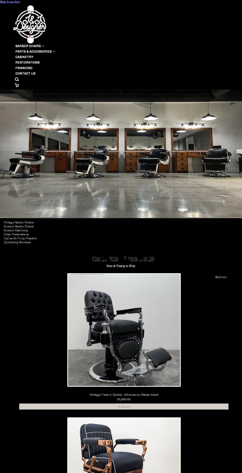 jjdesigner.com shopify website screenshot