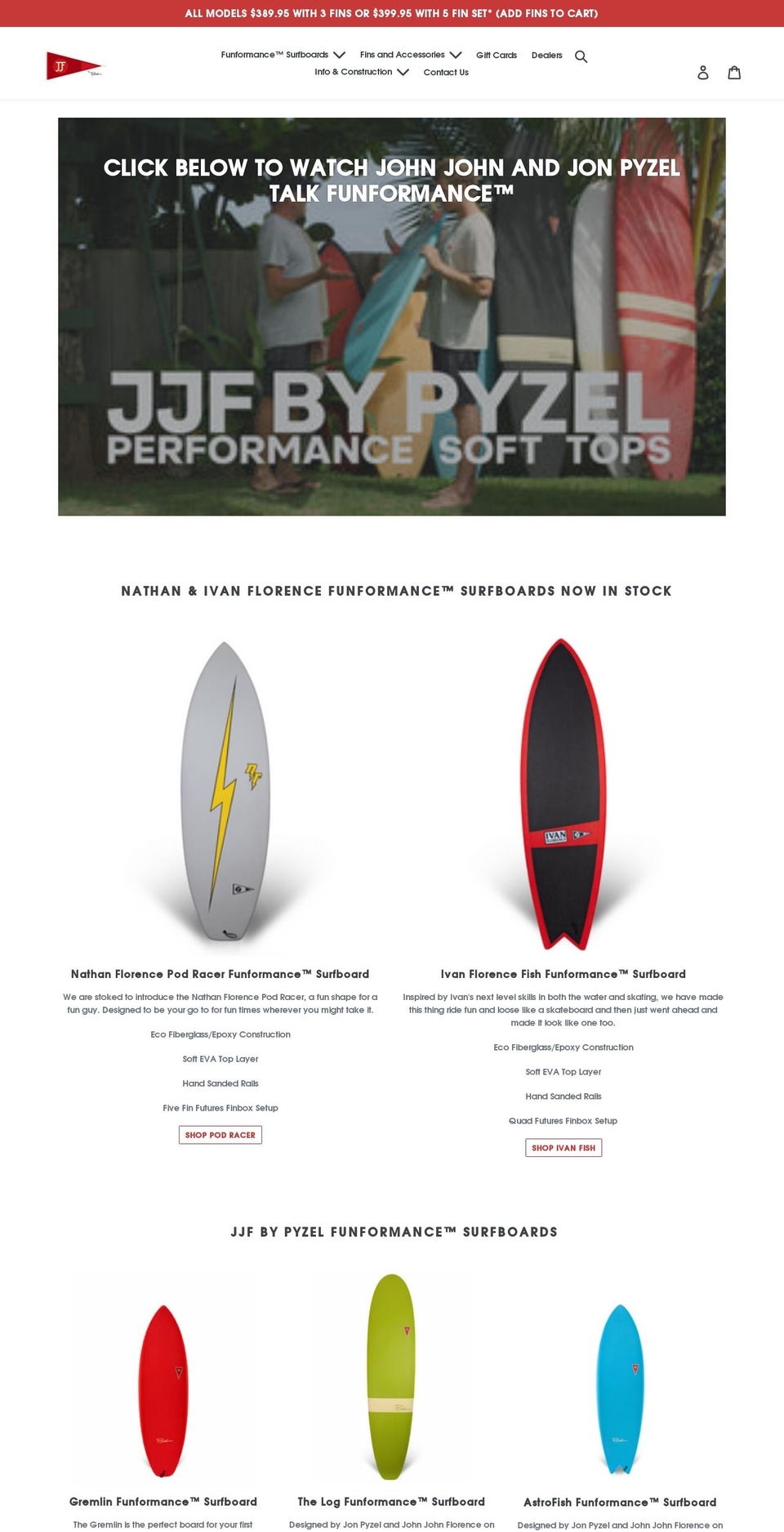 jjfbypyzel.com shopify website screenshot