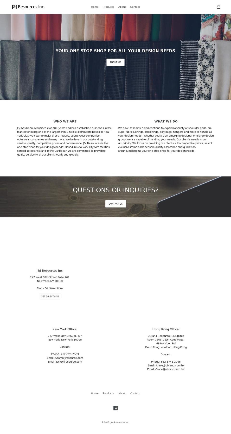 jjresource.com — Shopify storefront screenshot