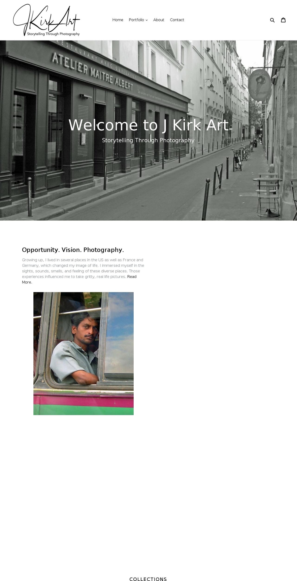 jkirkart.com — Shopify storefront screenshot