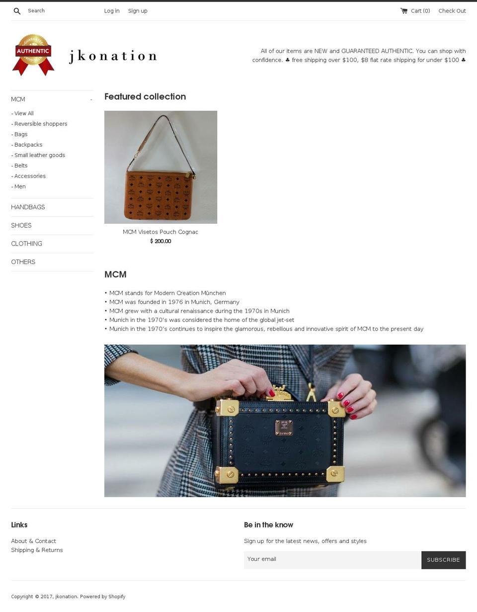 Copy of Copy of Simple Shopify theme site example jkonation.com