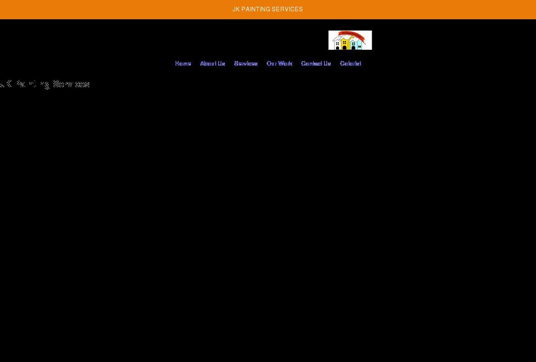 jkpaintingservices.com shopify website screenshot