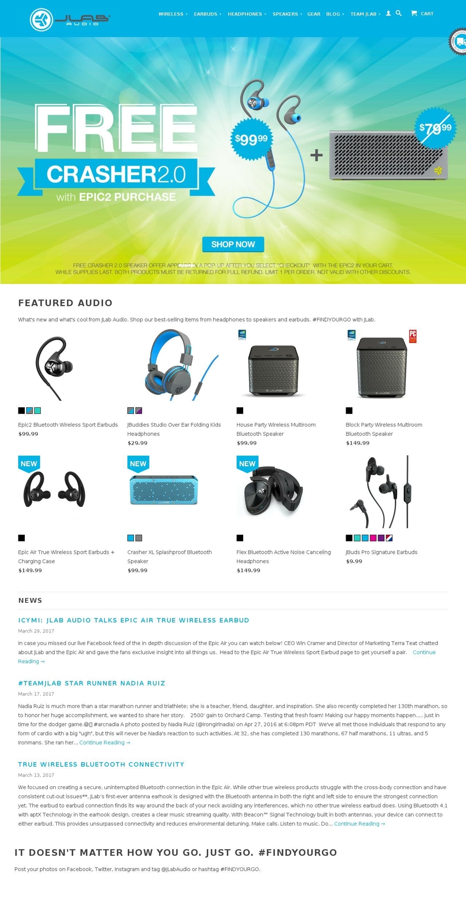 JLab-Repomain Shopify theme site example jlabgrabbag.com