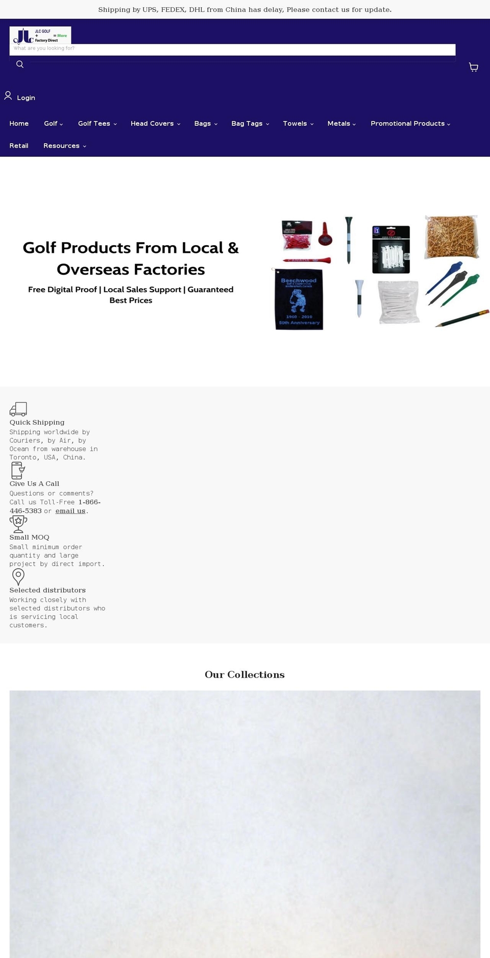 jlcintl.com shopify website screenshot