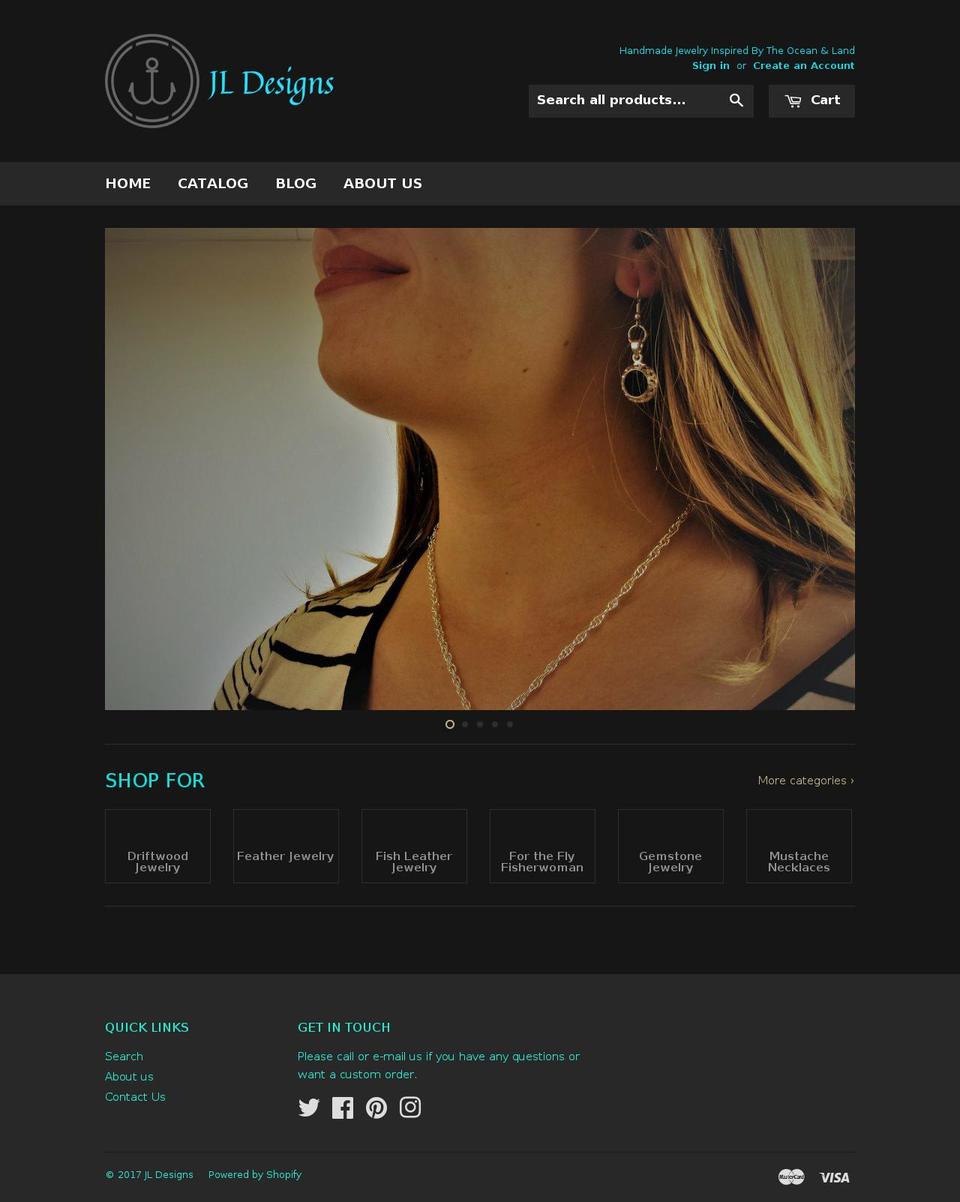 jldesignsnl.com shopify website screenshot