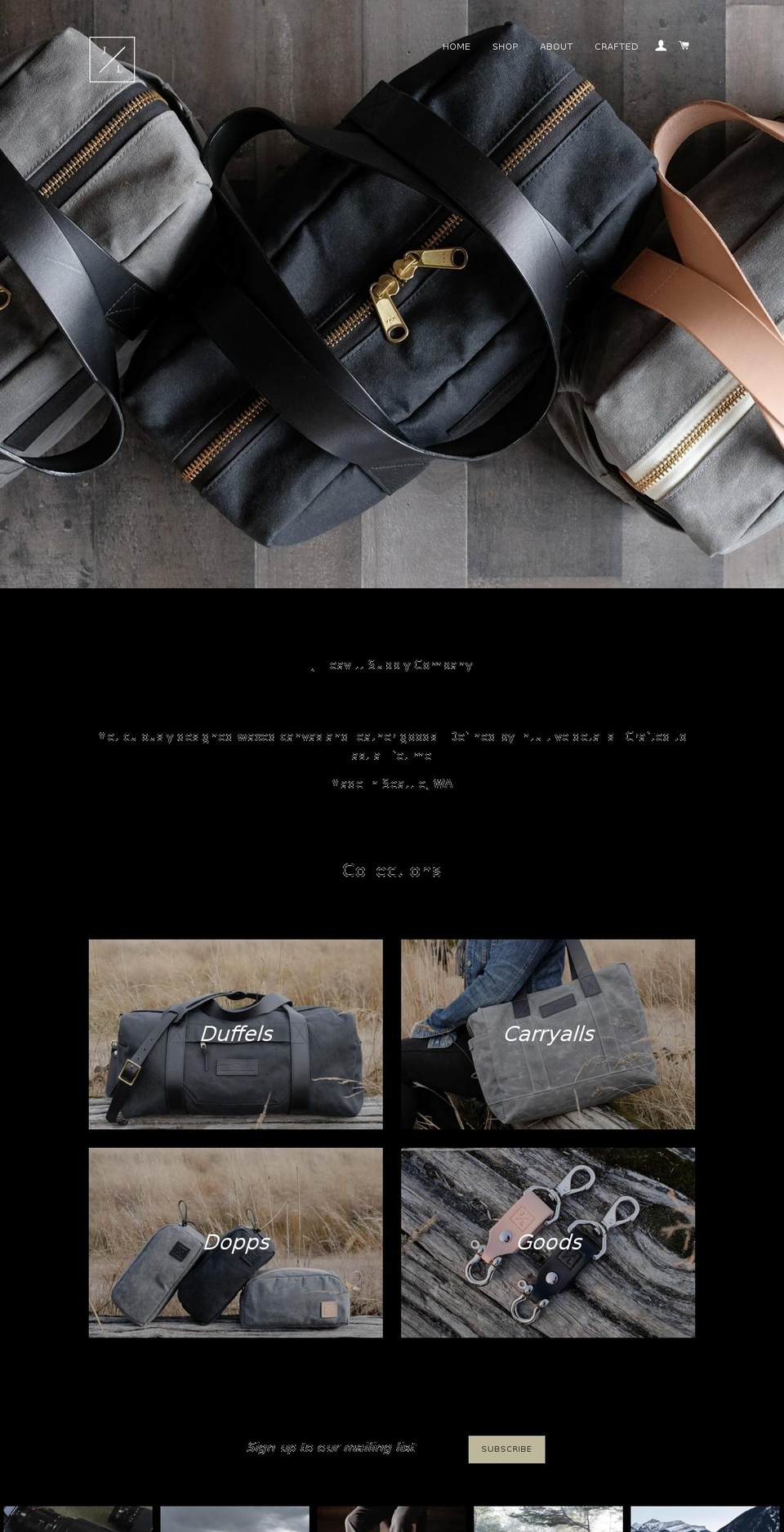 jleavittsupplyco.com — Shopify storefront screenshot