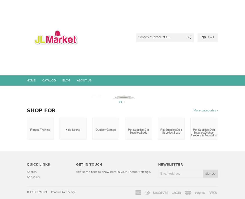 jlmarket.us shopify website screenshot