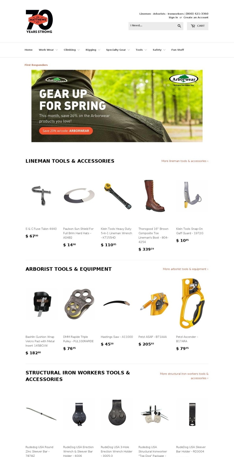 jlmatthews.com shopify website screenshot