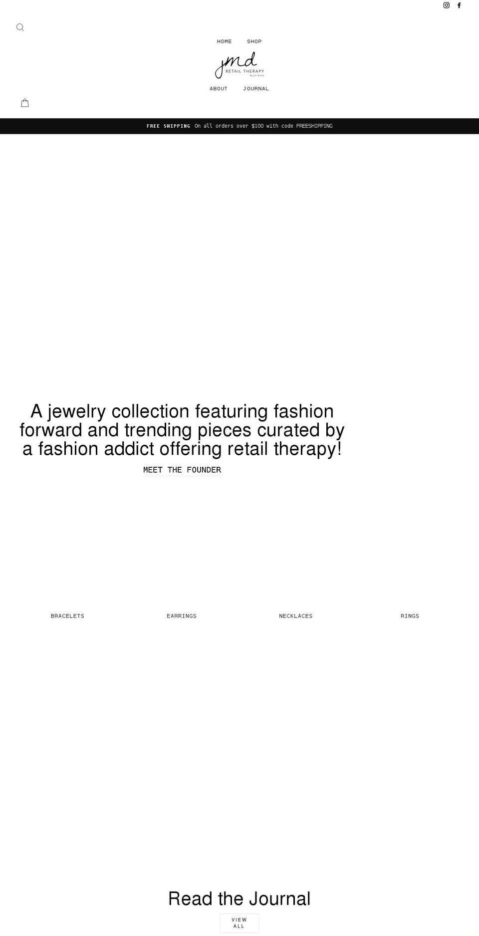 jmdbyjilldivito.com shopify website screenshot