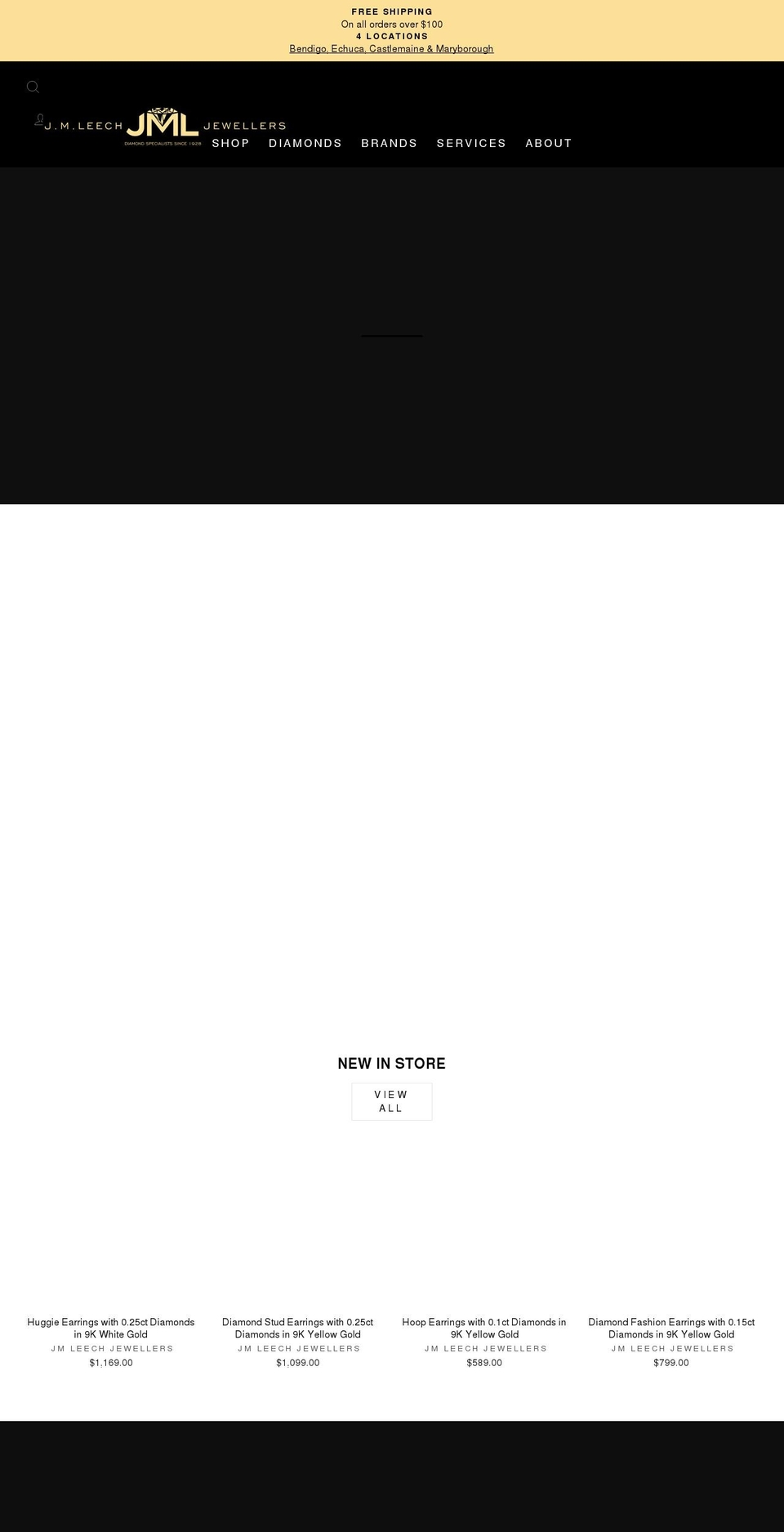 jmleech.com.au shopify website screenshot