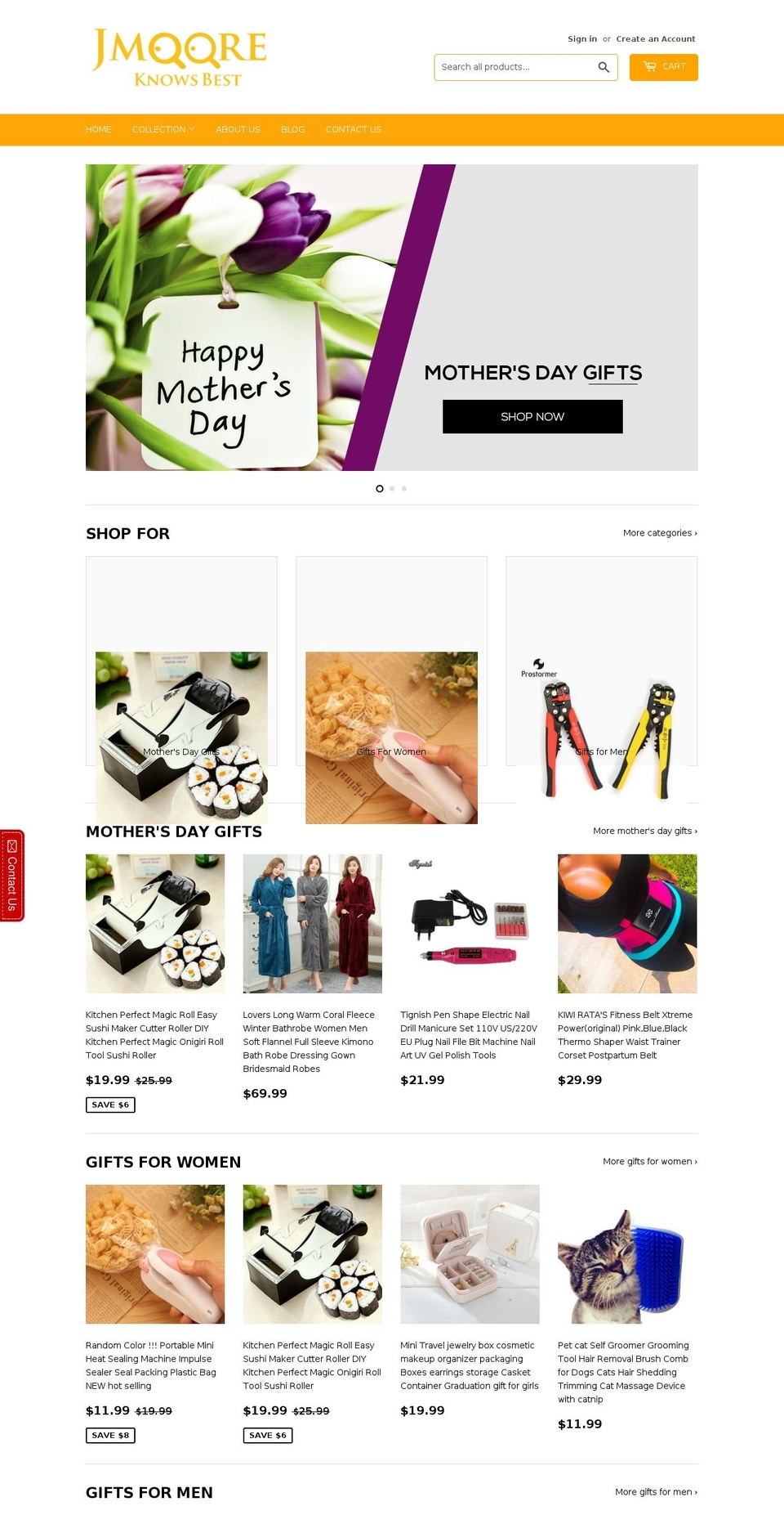 jmooreknowsbest.com — Shopify storefront screenshot