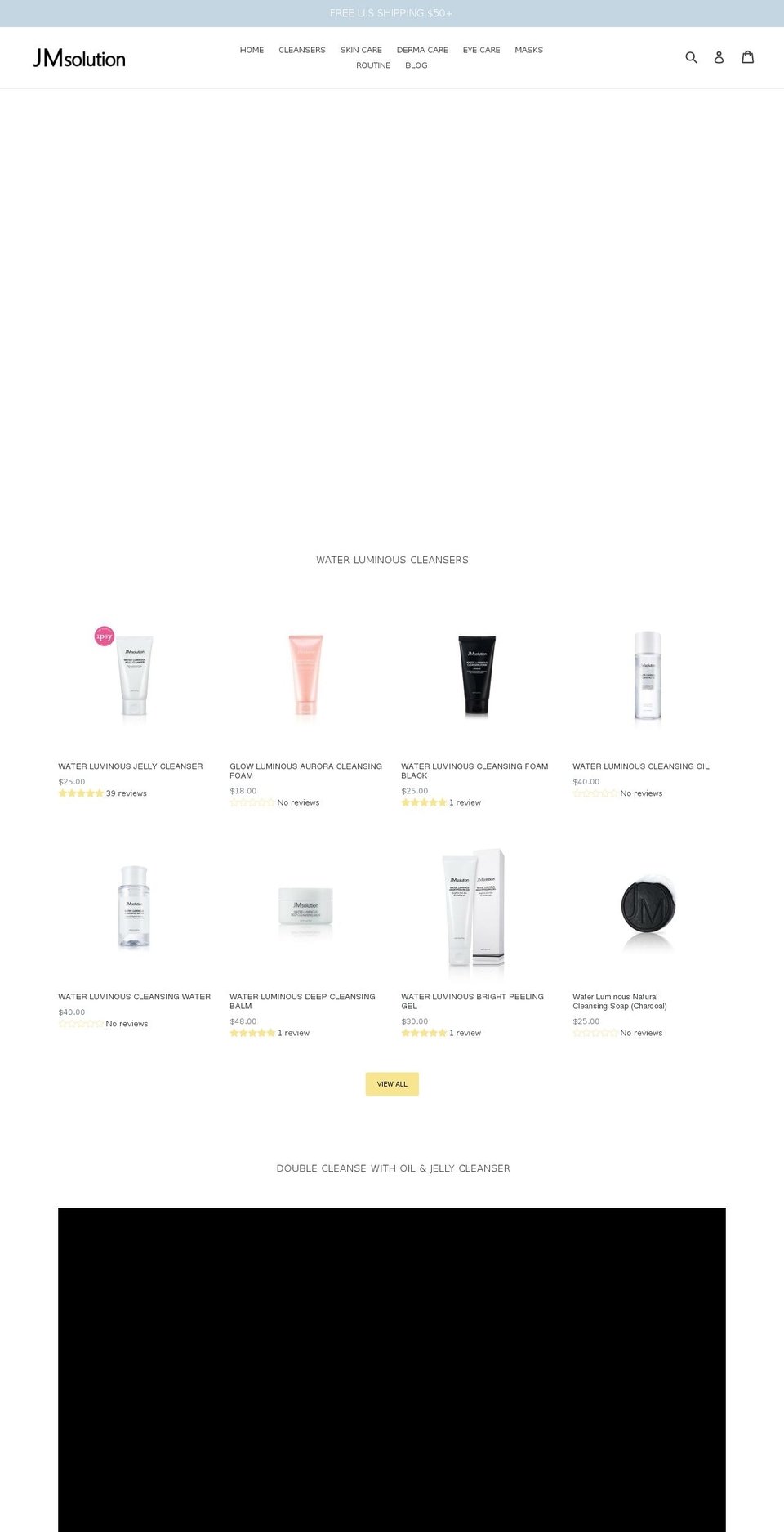 jmsolution-usa.com shopify website screenshot