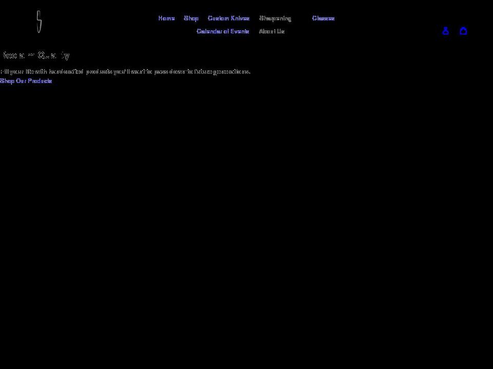 jmstevensknives.com shopify website screenshot