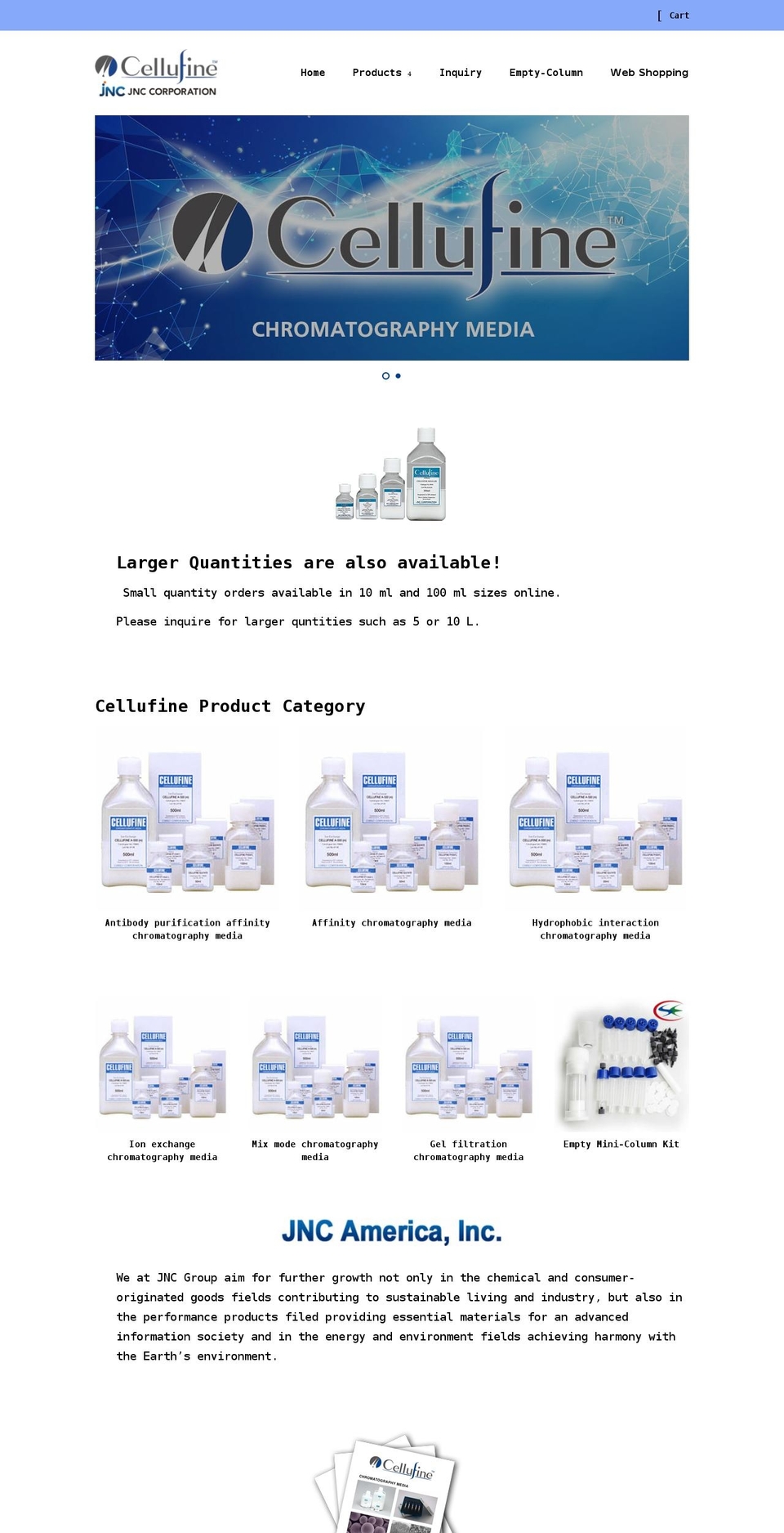 jnc-shop.com shopify website screenshot