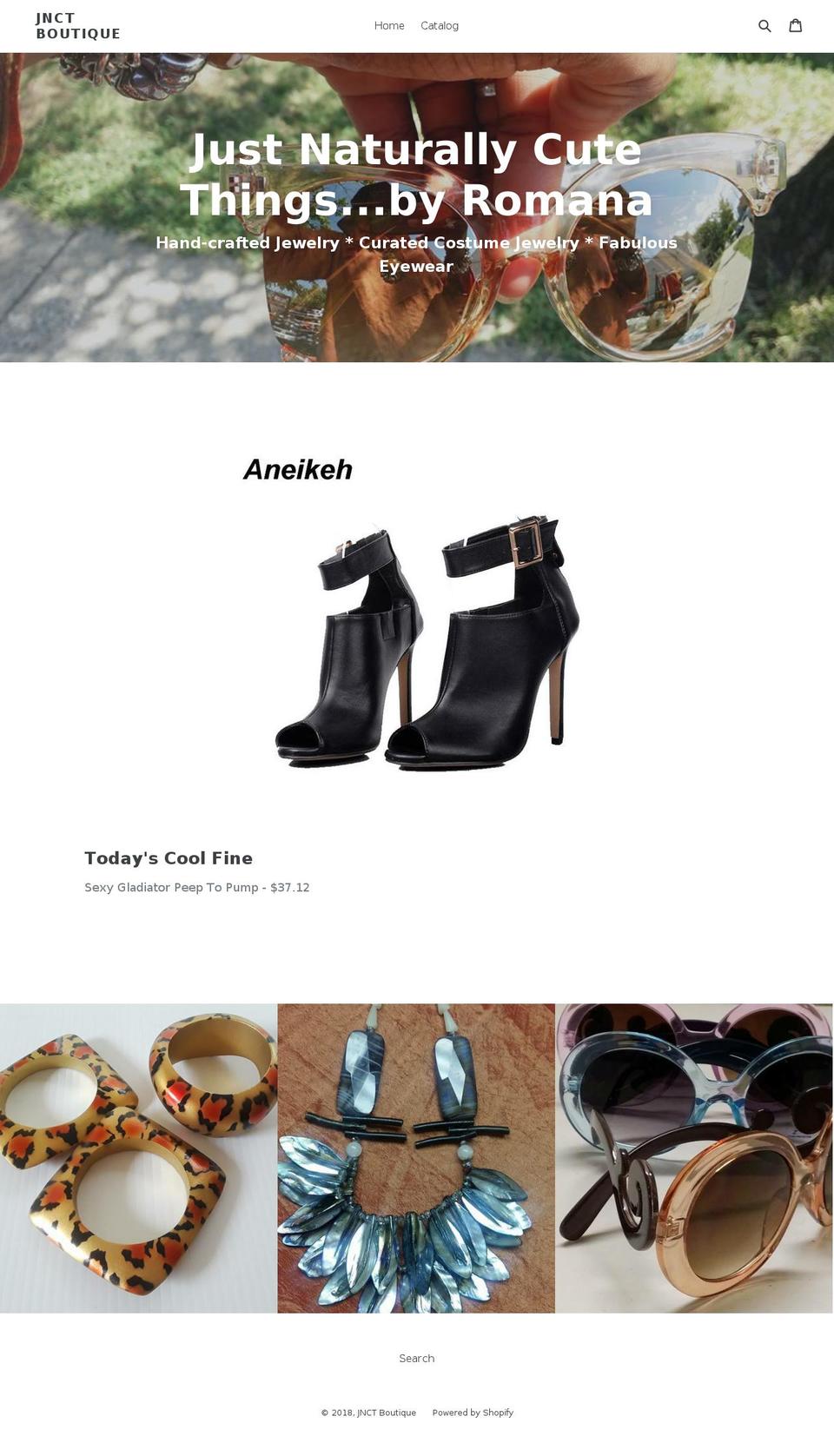 jnctboutique.com — Shopify storefront screenshot