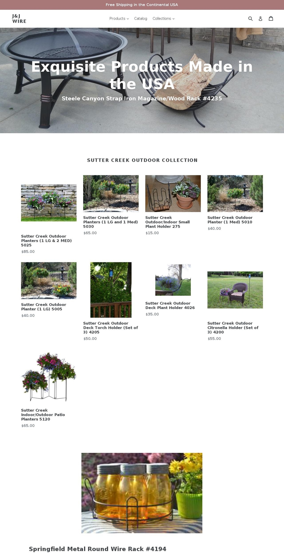 jnjwire.com — Shopify storefront screenshot