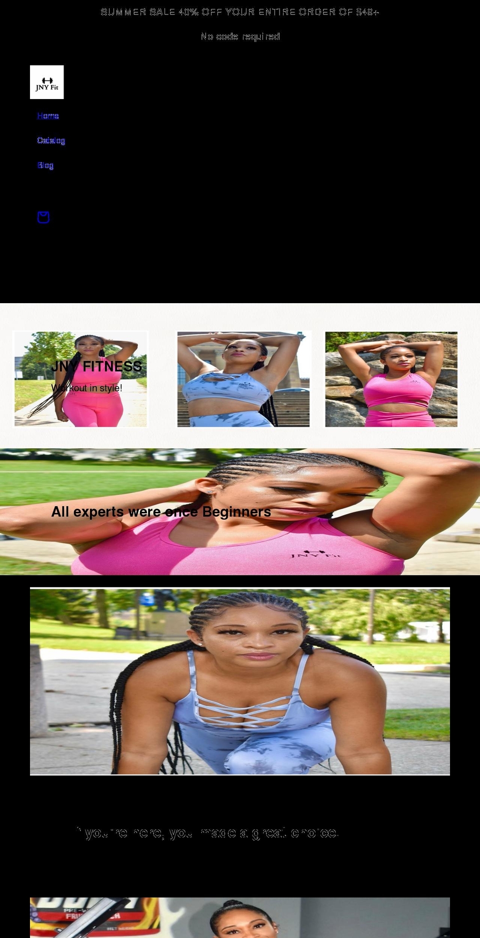Crave with Installments message Shopify theme site example jnyfitness.com